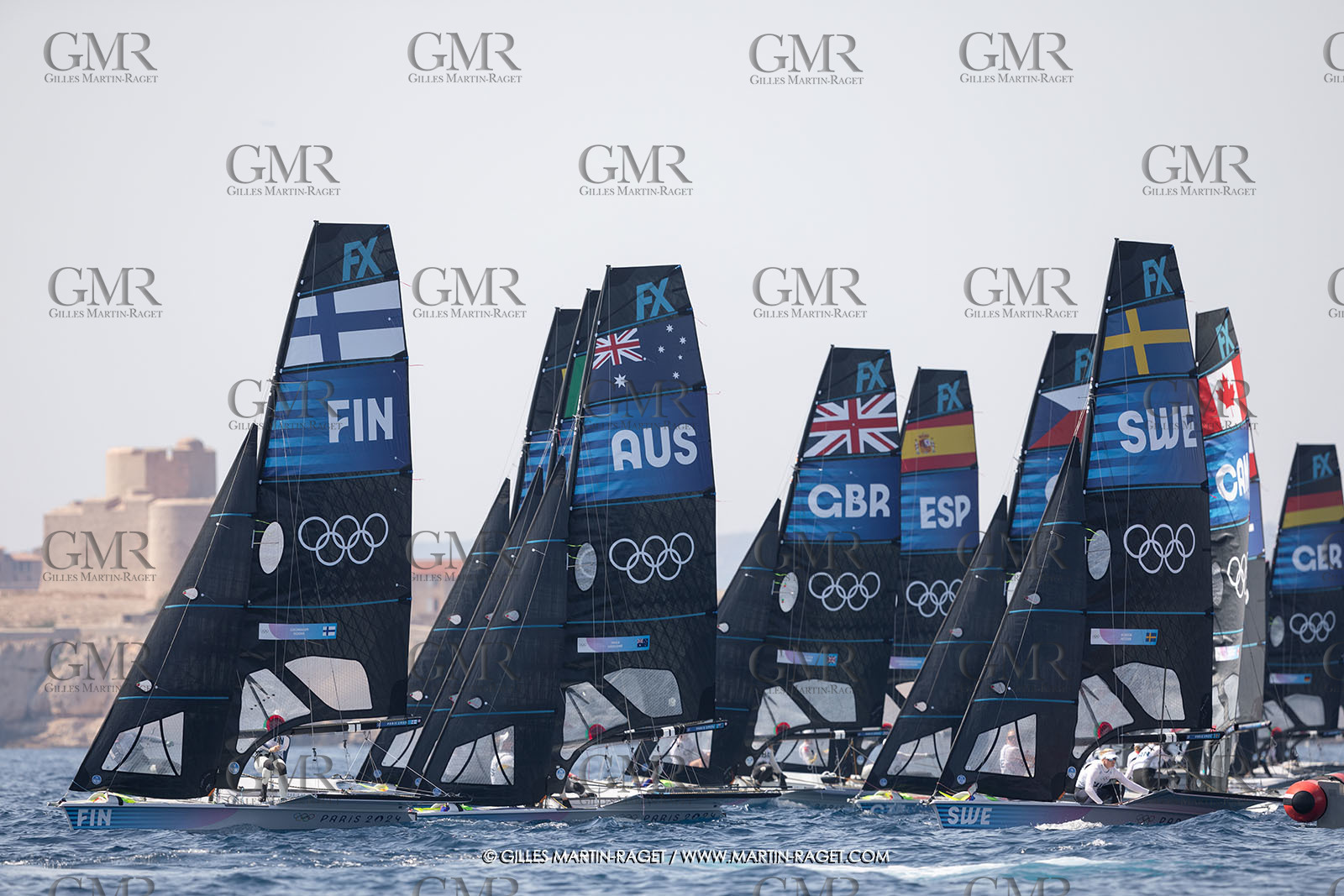 29 07 2024, Marseille (FRA), Paris 2024 Olympic Games, Sailing, Race Day 2