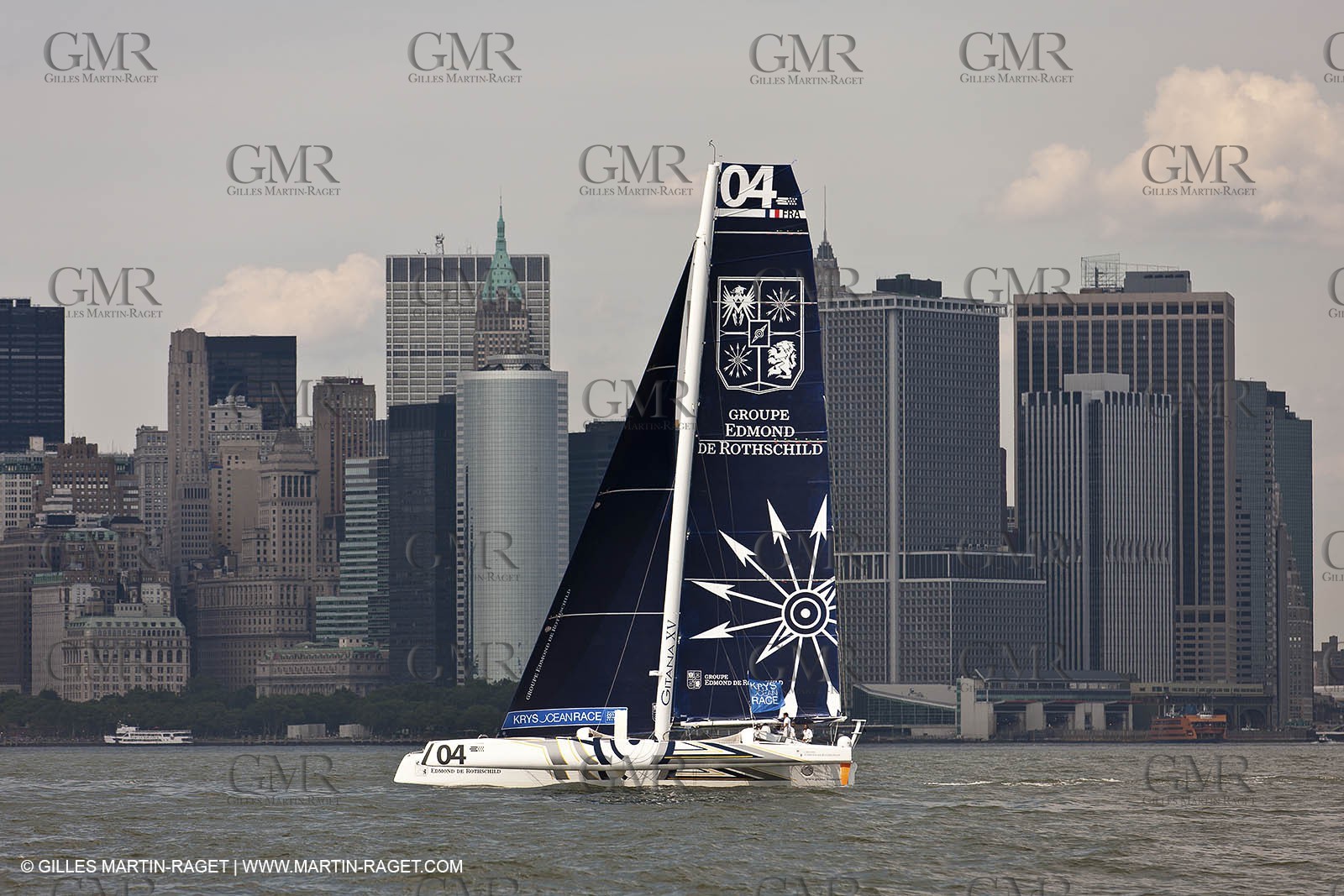 03 07 2012 - New York (USA, NY) - Krys Ocean Race prologuie - arrival in New York