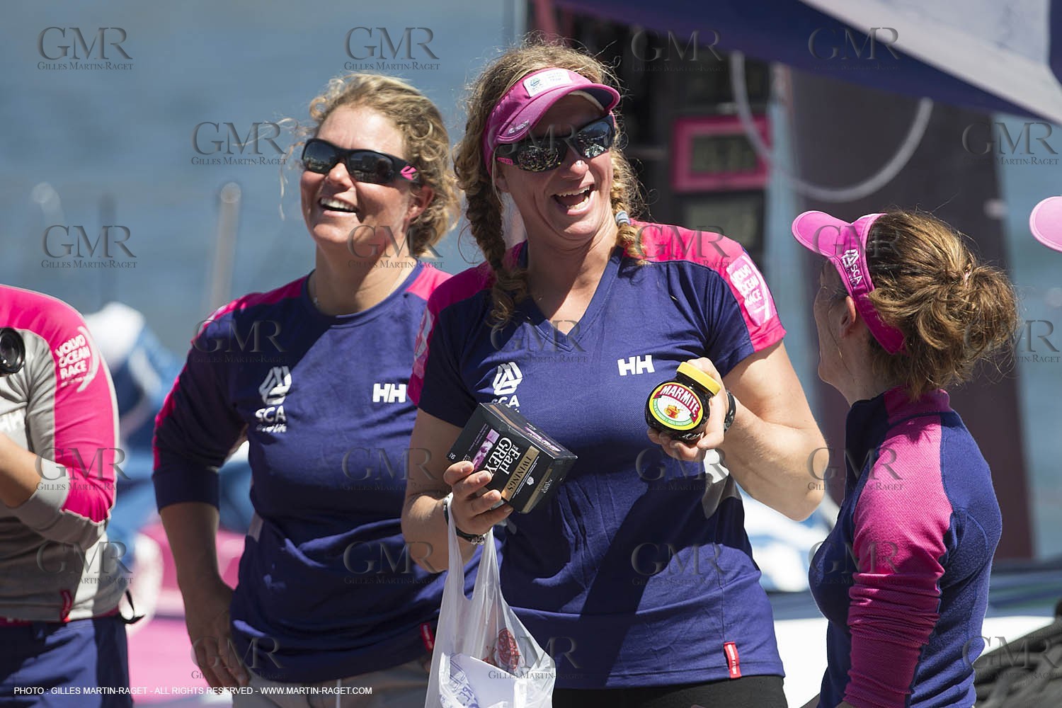 07 11 2014, Capetown (ZAF), Volvo Ocean Race 2014-15, Arrivals Team SCA