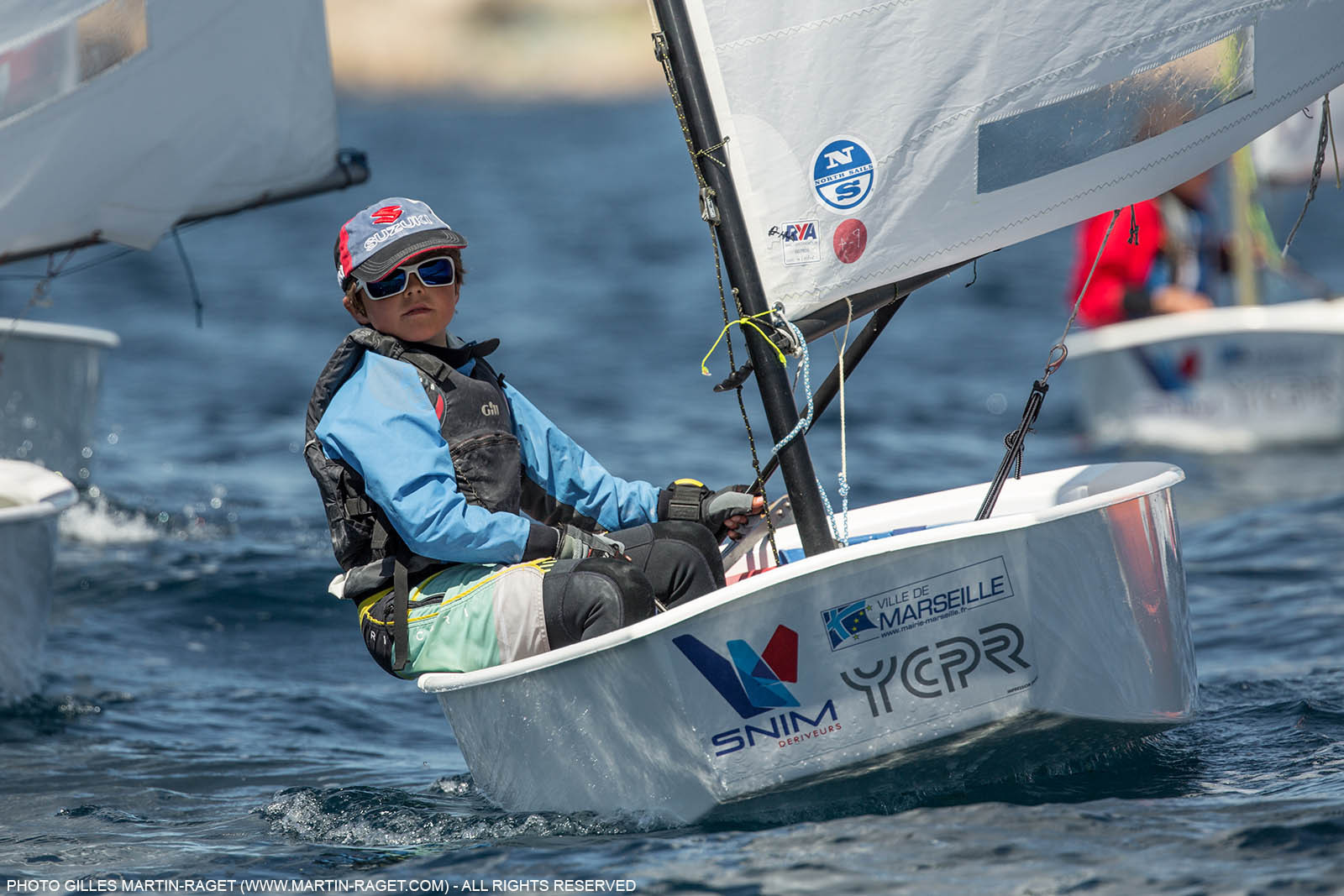 14 04 2016, Marseille (FRA,13), SNIM Dériveurs, Coupe Internationale de Printemps Optimist, Day 4