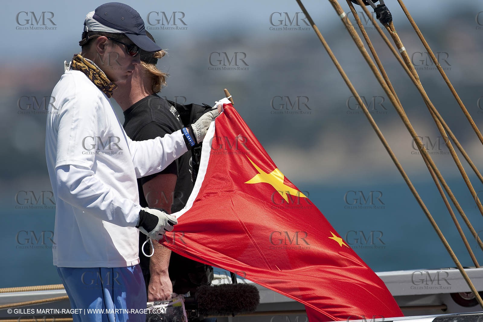 21 01 2009 - Auckland (NZL) -  Louis Vuitton Pacific Series - BMW ORACLE Racing - Training