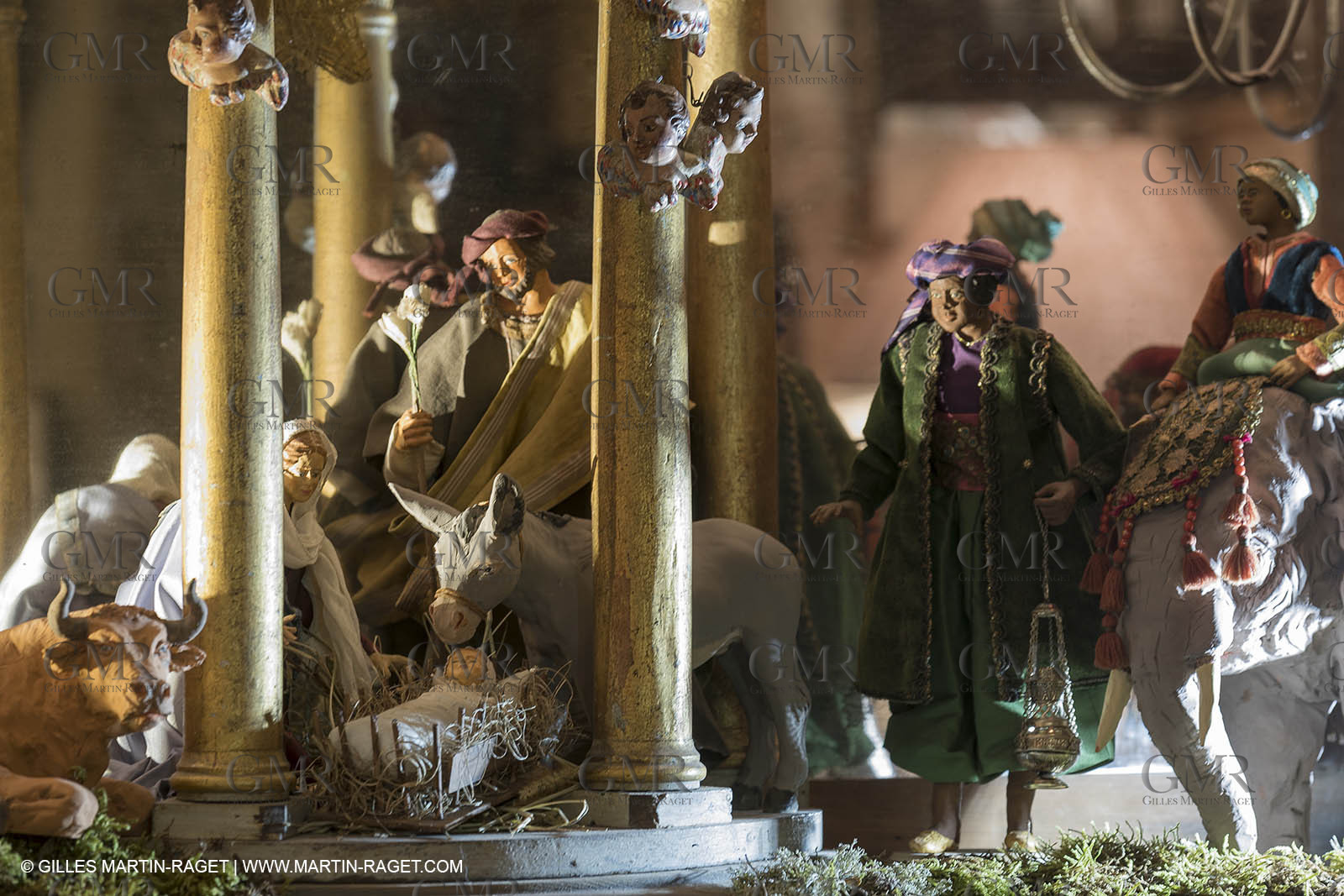 27 01 2018; L'isle sur Sorgue (FRA; 84); Les antiquaires; Crèche et santons de Jean-Jacques Bourgeois