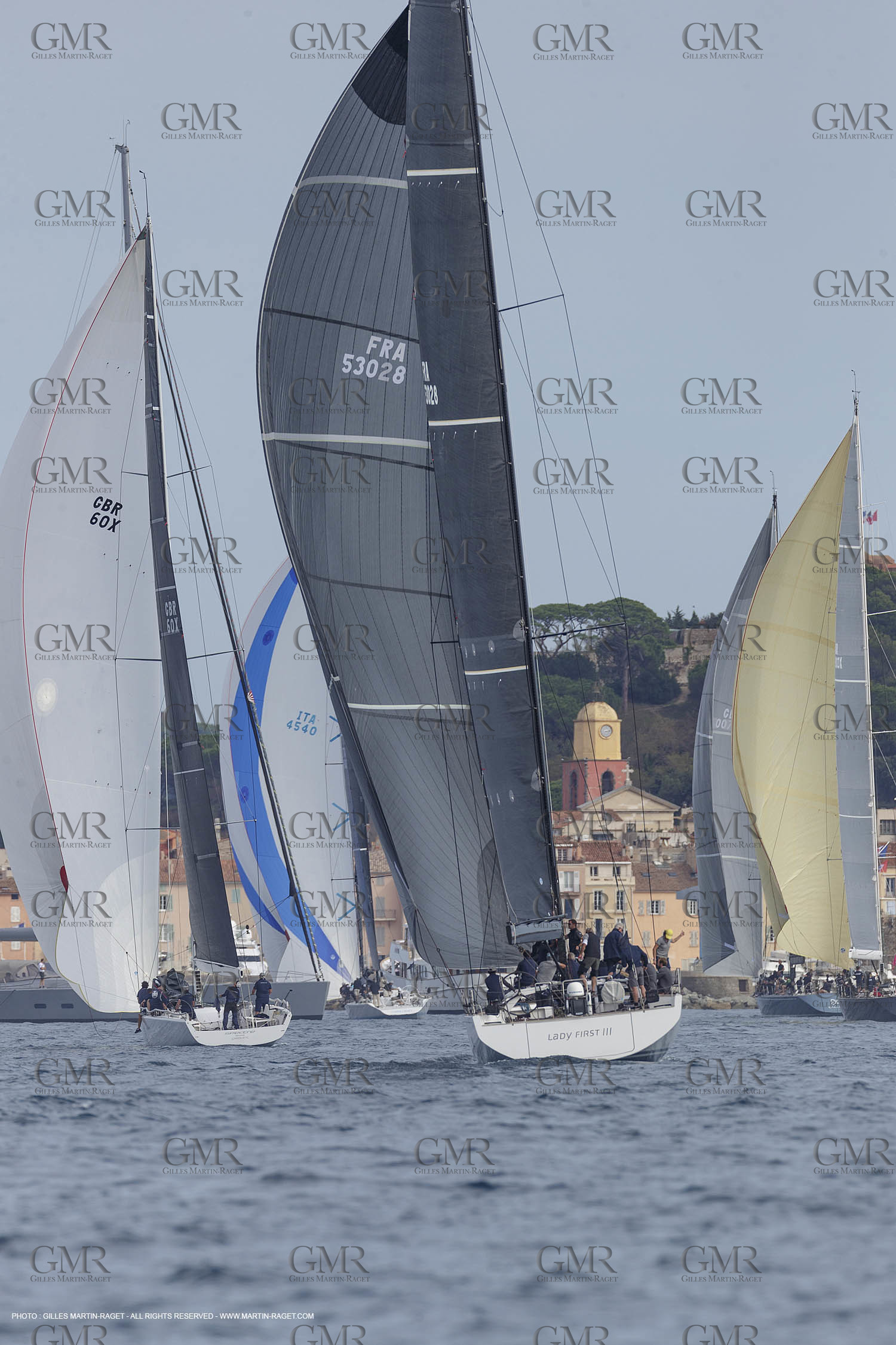 08 10 2020, Saint-Tropez (FRA,83), Les Voiles de Saint-Tropez  2020, Les Voiles Super Series, Race Day 3