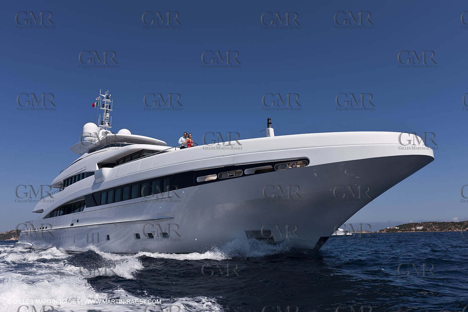 18 08 2011 - La Maddalena (ITA, Sardinia) - Motor yacht Inception