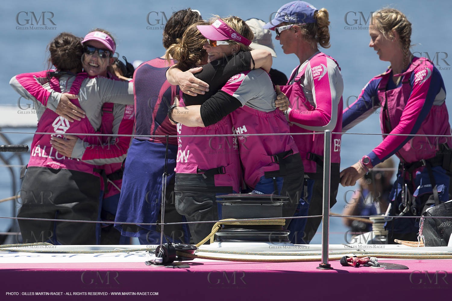 07 11 2014, Capetown (ZAF), Volvo Ocean Race 2014-15, Arrivals Team SCA