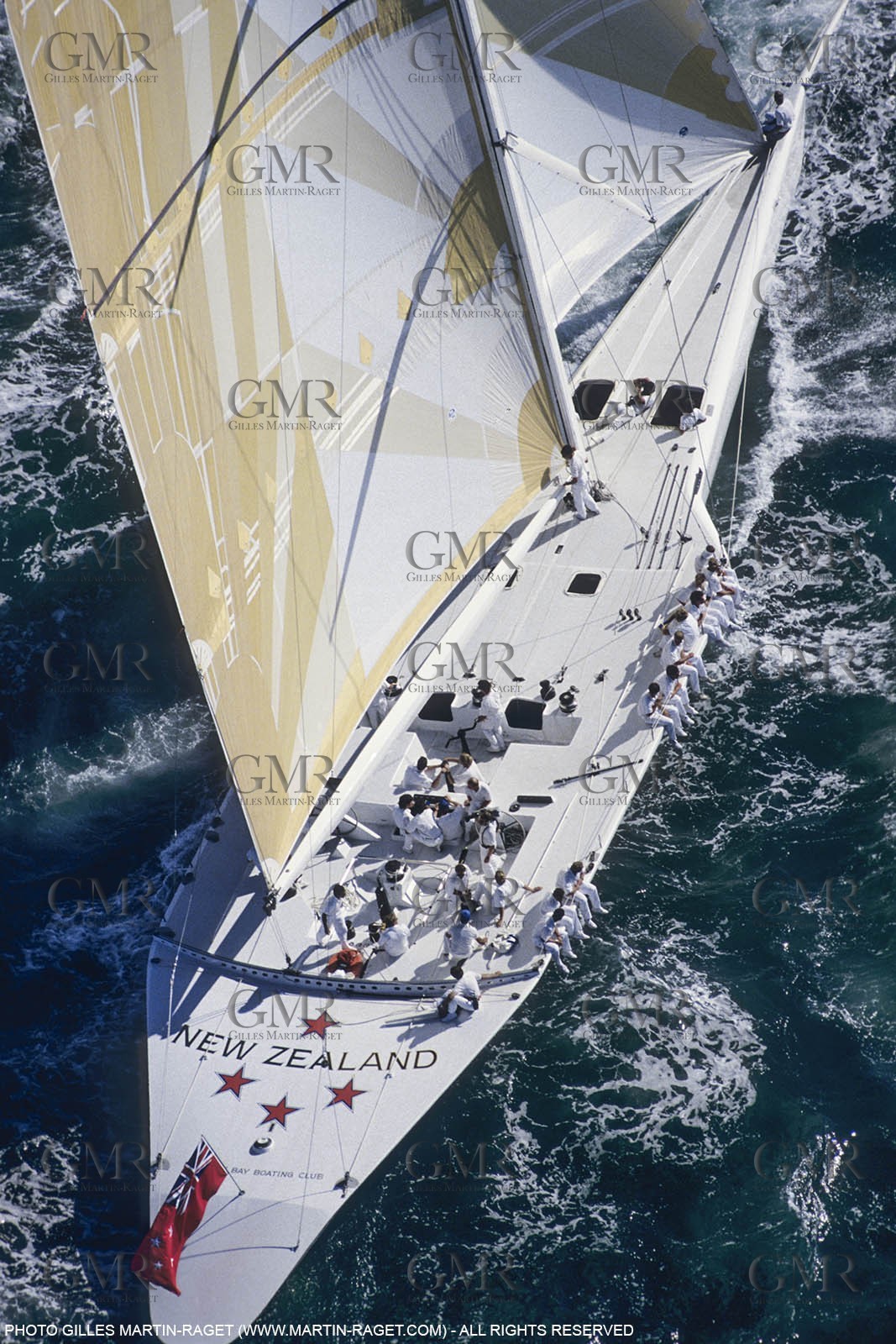 Sailing, Yacht Racing, America's Cup XXVII, San Diego (USA,CA) 1988, Stars & Stripes Vs New Zealand