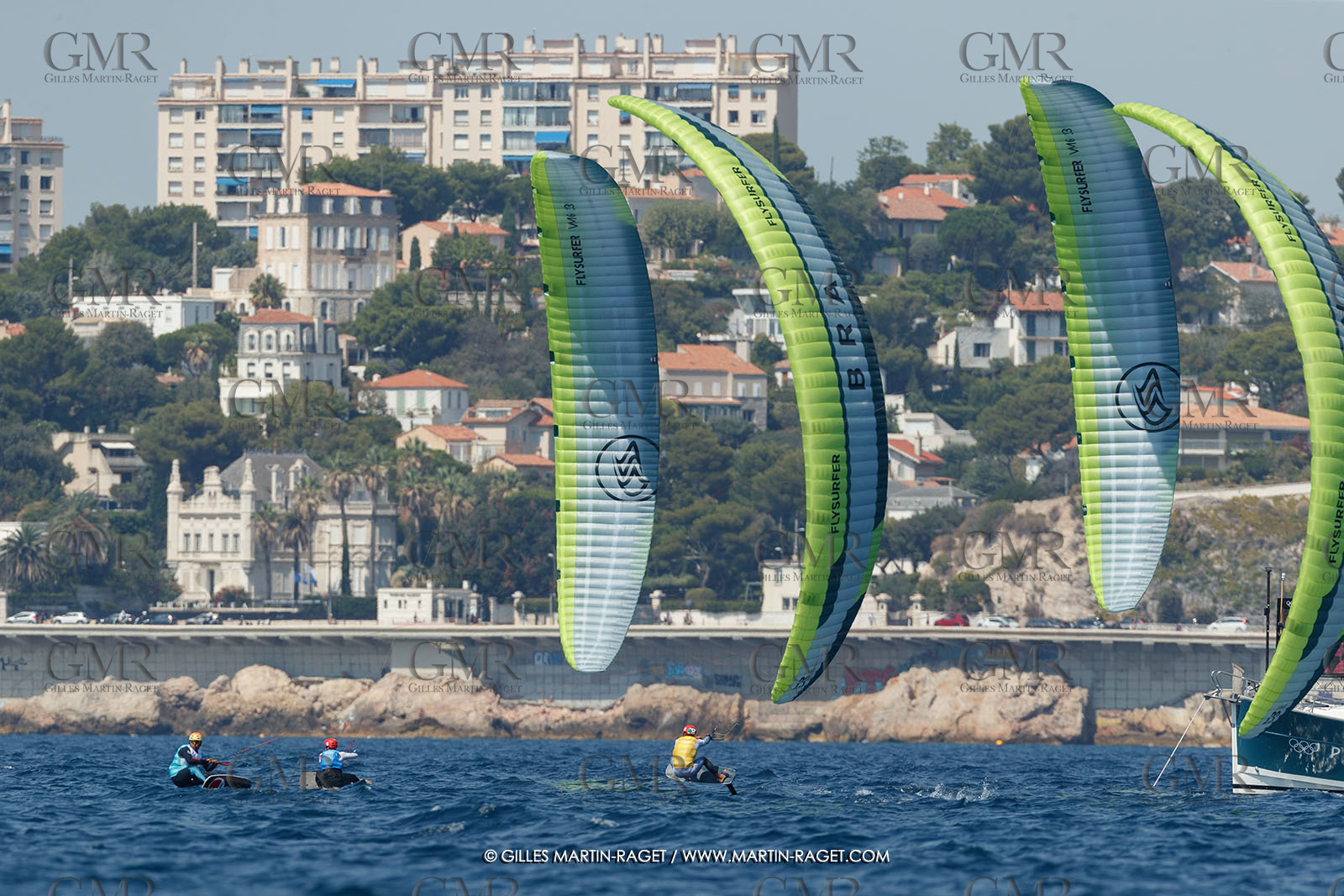 08 08 2024, Marseille (FRA), Paris 2024 Olympic Games, Sailing, Race Day 12