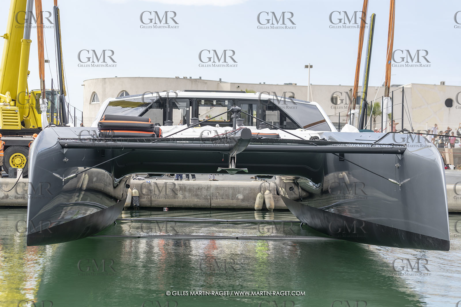 22 07 2020, La Grande Motte (FRA), Gunboat, Gunboat 68 SeaTilt launch