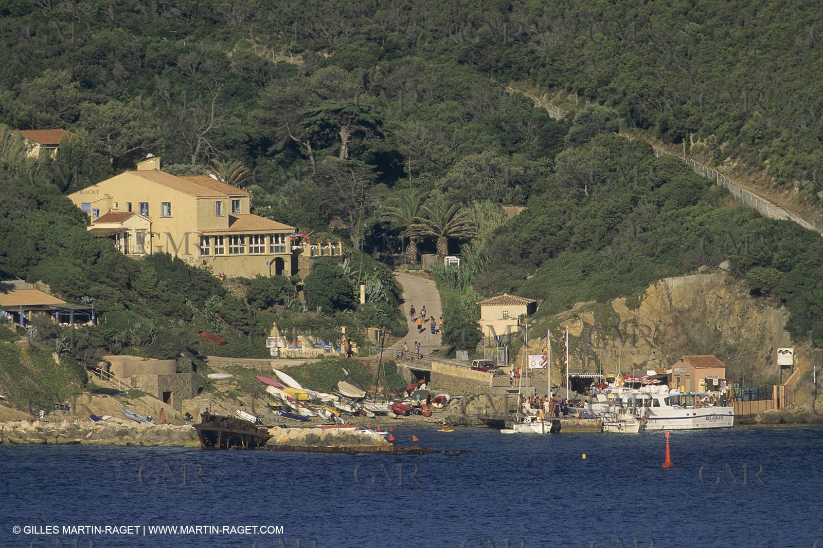 France, Provence, Iles d'Hyères, Le Levant