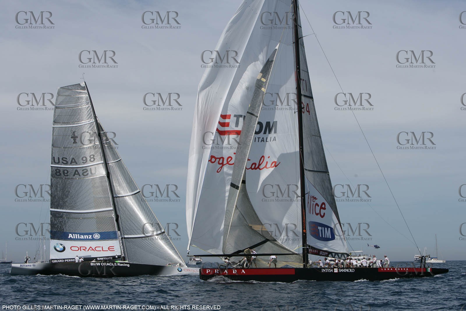 18 05 2007-Valencia (Spain)- 32nd America's Cup - Louis Vuitton Cup - Semi-final - Day 5 - BMW ORACLE racing