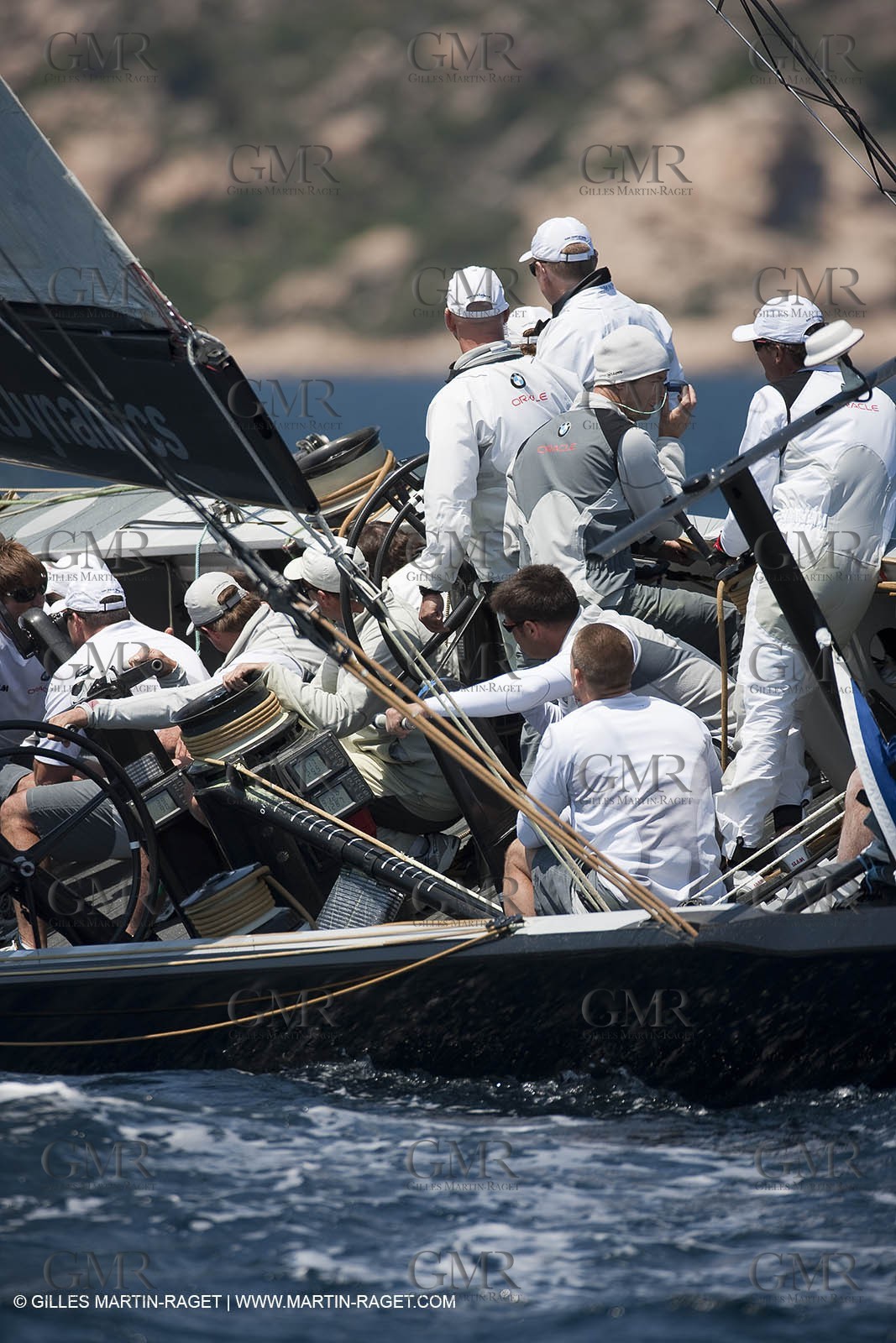 19 05 2010 - La Maddalena (ITA, Sardinia) Louis Vuitton Trophy - BMW ORACLE Racing - Training