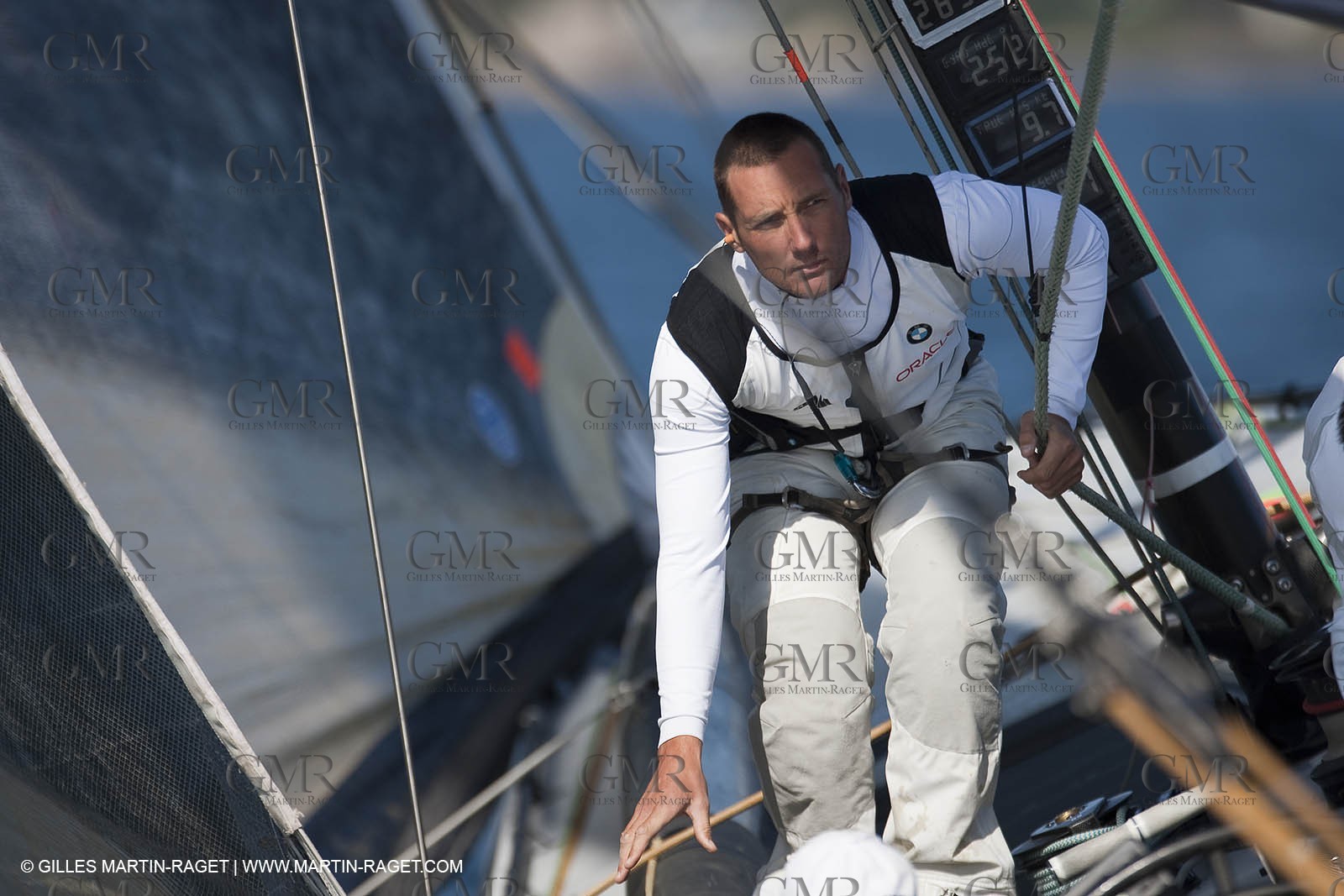 18 05 2010 - La Maddalena (ITA, Sardinia) Louis Vuitton Trophy - BMW ORACLE Racing - Training