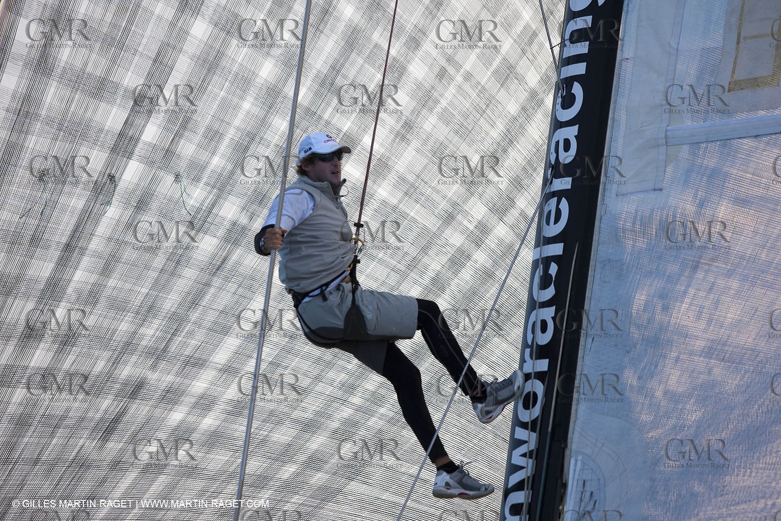 18 05 2010 - La Maddalena (ITA, Sardinia) Louis Vuitton Trophy - BMW ORACLE Racing - Training