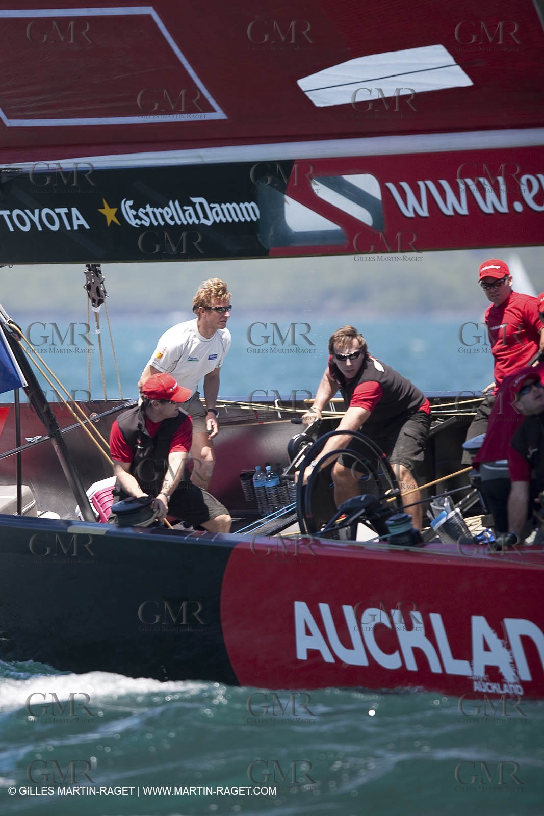 21 01 2009 - Auckland (NZL) -  Louis Vuitton Pacific Series - BMW ORACLE Racing - Training