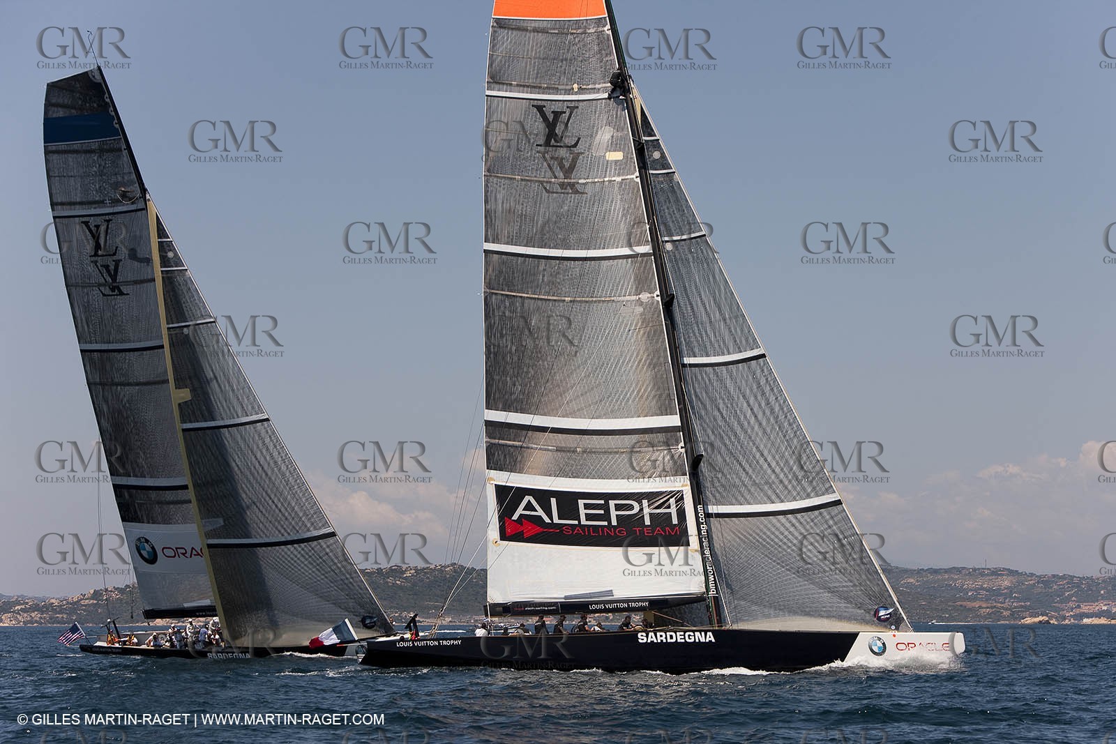 23 05 2010 - La Maddalena (ITA, Sardinia) Louis Vuitton Trophy - BMW ORACLE Racing - Racing Day 2