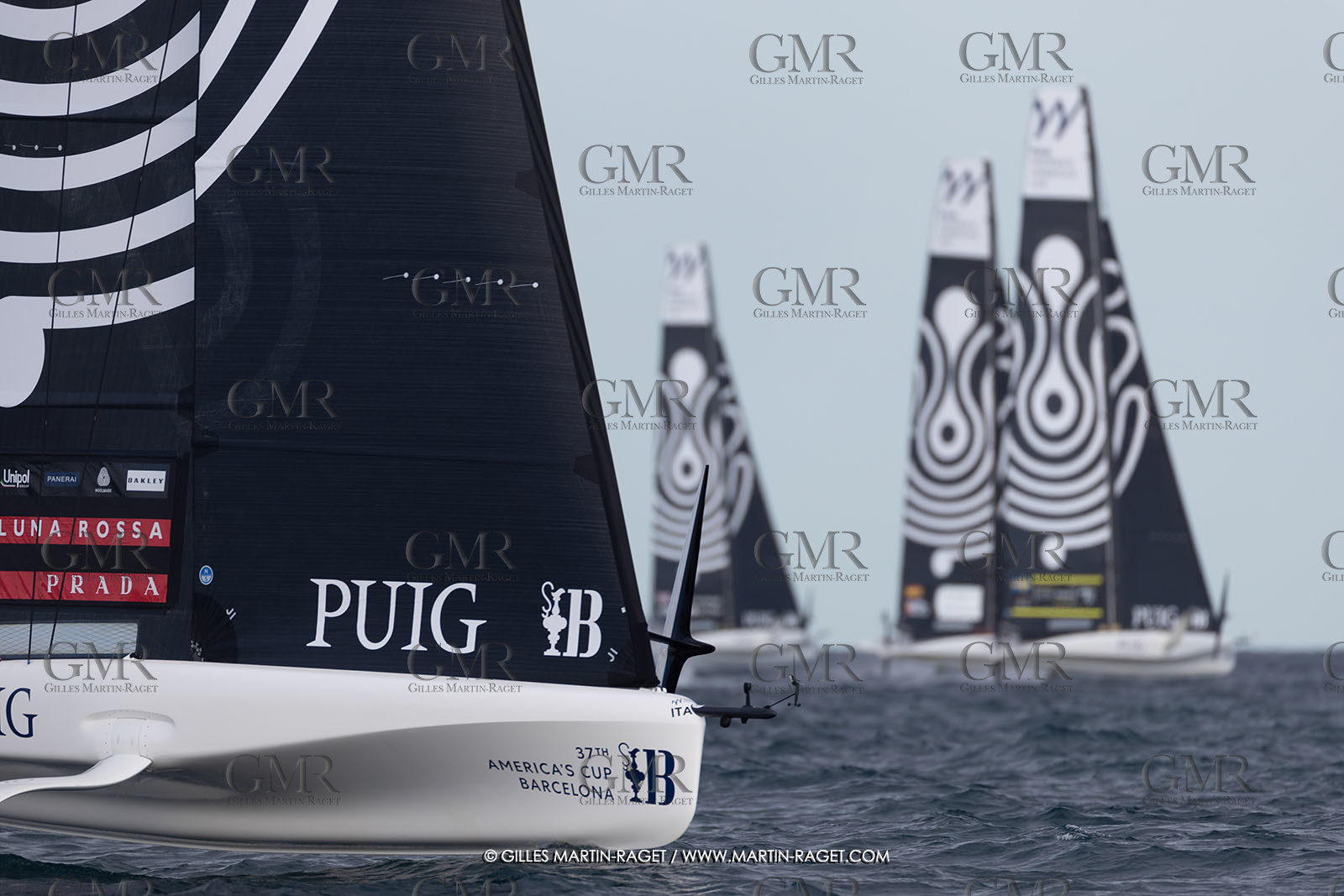 11 10 2024, Barcelona (ESP), Louis Vuitton 37th America's Cup, Puig Women America's Cup, semi finals