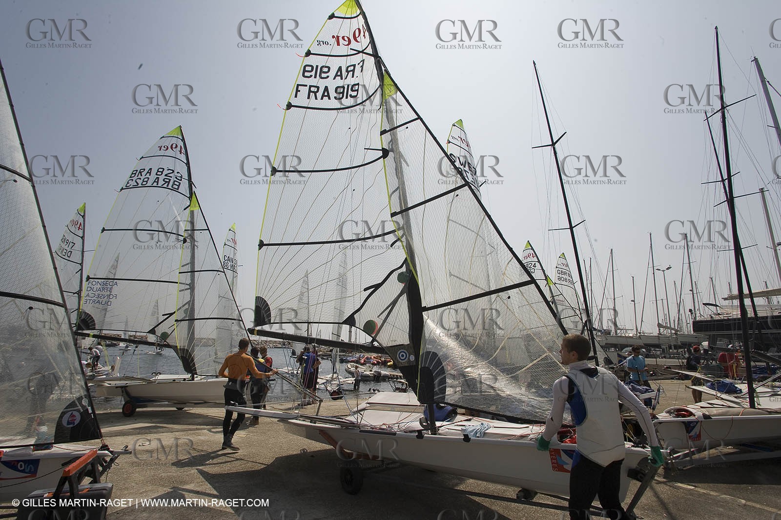 22 04 2007 - Semaine Olympique Française 2007 - Hyères - Jour 1 - Team France