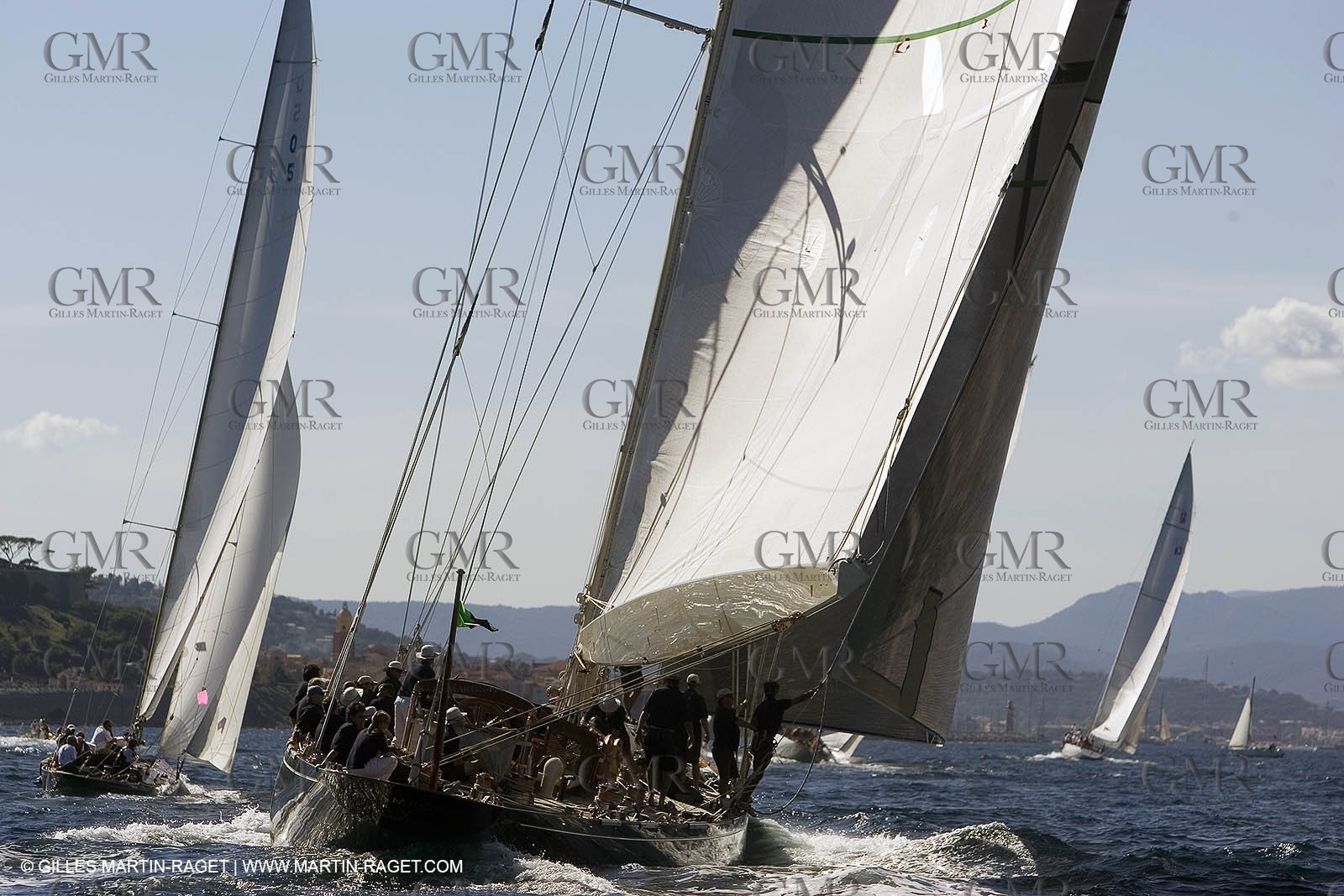 Sailing, Classic Yachts, Voiles de Saint-Tropez, Cottom Blossom