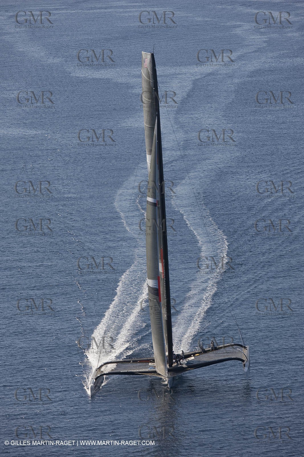14 11 2008 - San Diego (CA, USA) - America's Cup - BMW ORACLE Racing - 90 ft trimaran sea trials - San Diego