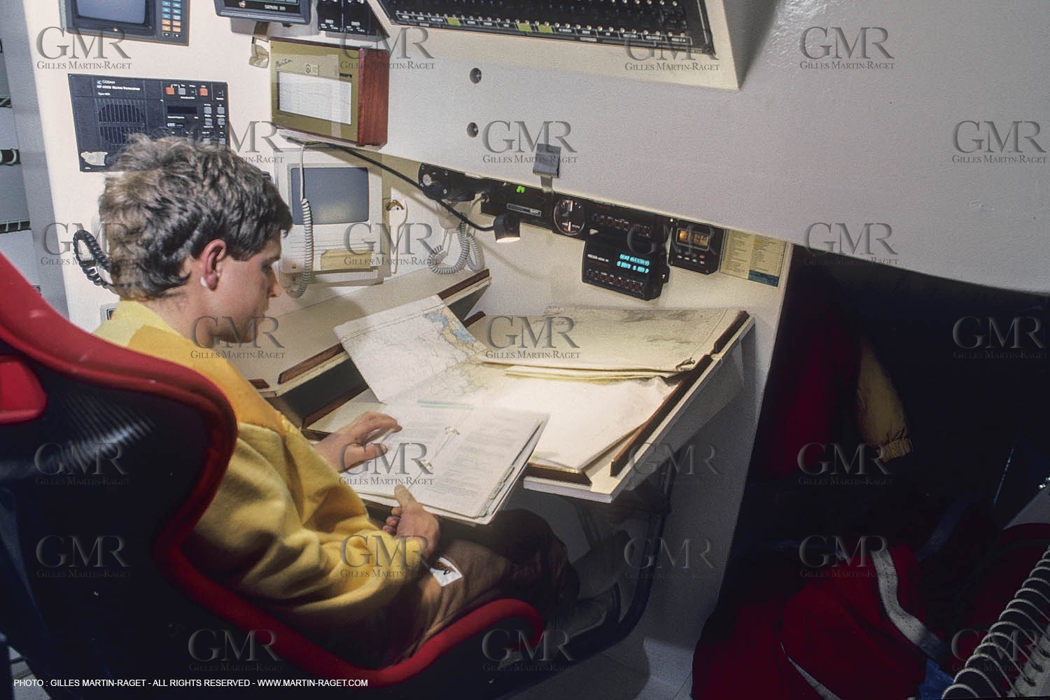 Sailing, Yacht Racing, Offshore Racing, Whtibread Round The World race, onboard Merit