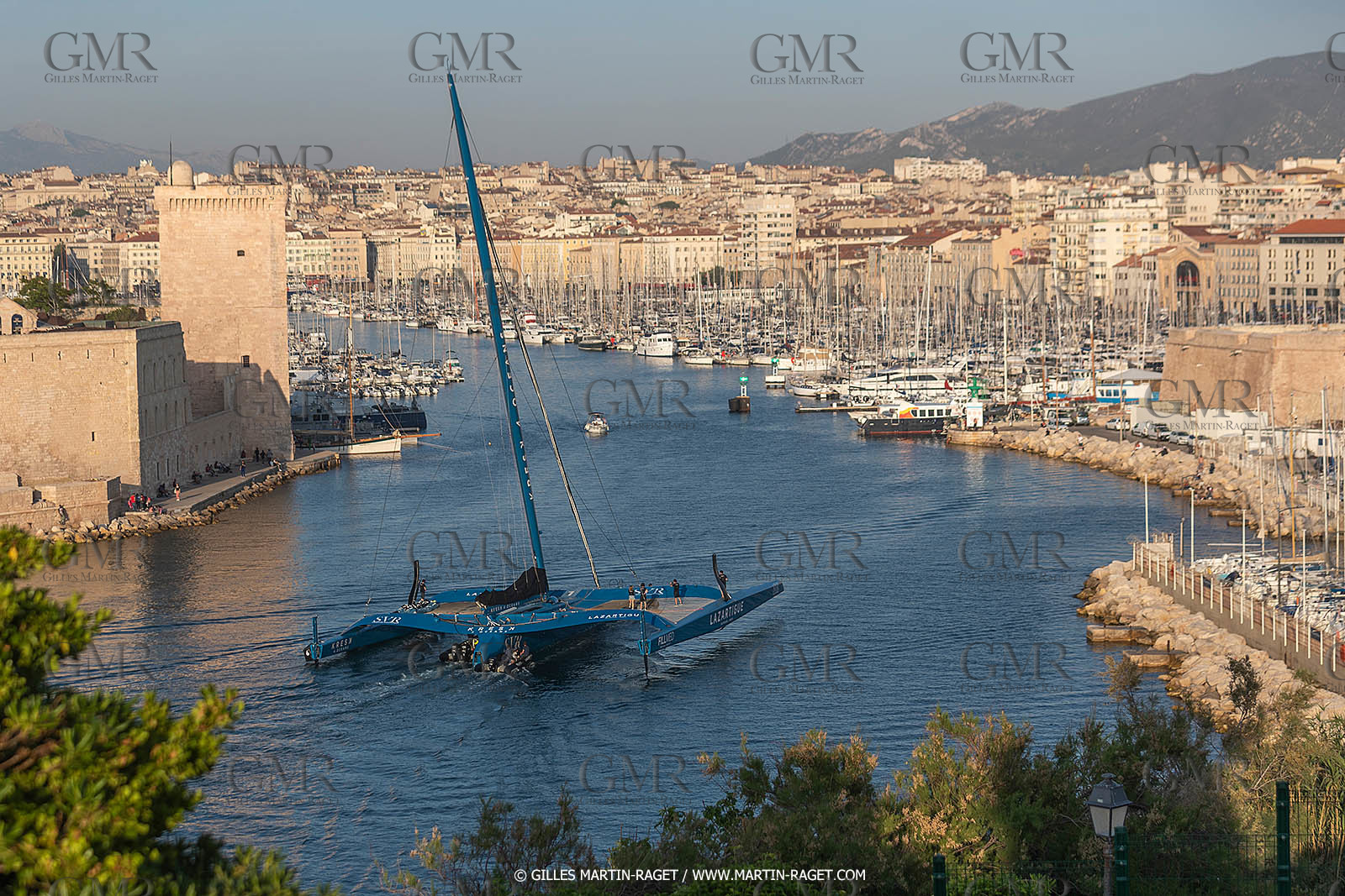 17 05 2022, Marseille (FRA), Arrivée du trimaran Ultim SVR LAZARTIGUE à Marseille