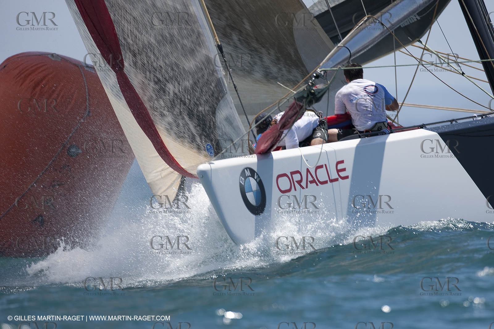 29 01 2009 - Auckland (NZL) - Louis Vuitton Pacific Series - BMW ORACLE Racing - Training