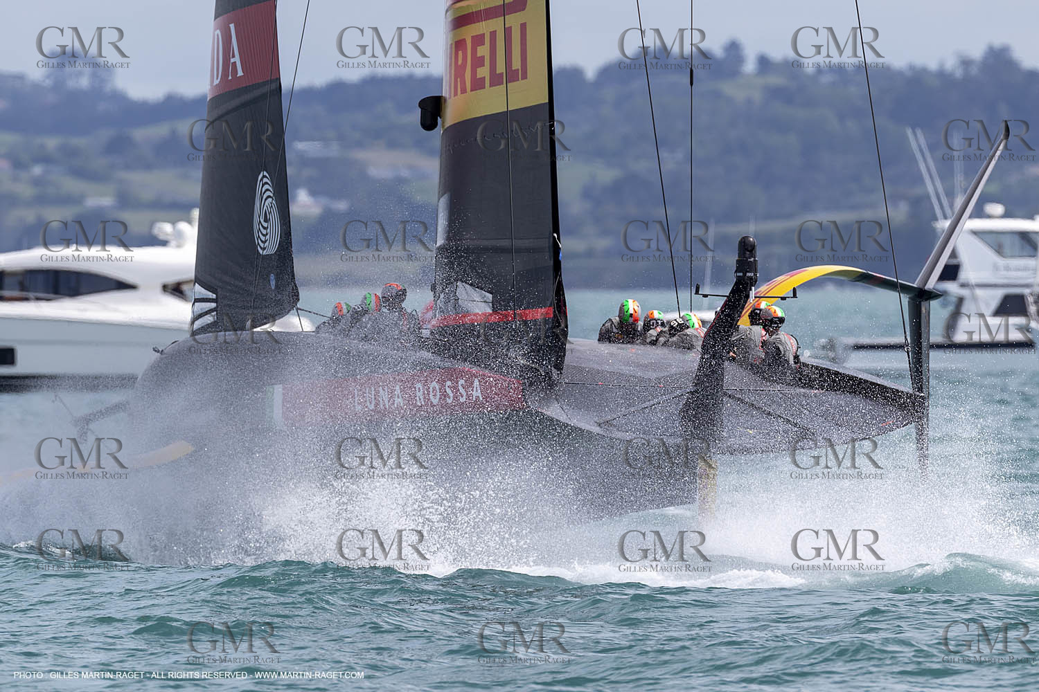 08 12 2020 - Auckland (NZL) - 36th America's Cup - Practice Sessions - Day 1