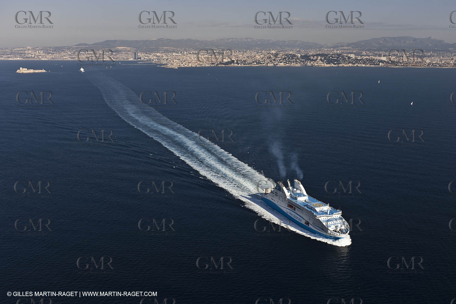 14 01 2012 - Marseille (FRA,13) - La Meridionale shipping company - the Piana off Marseille and the Calanques