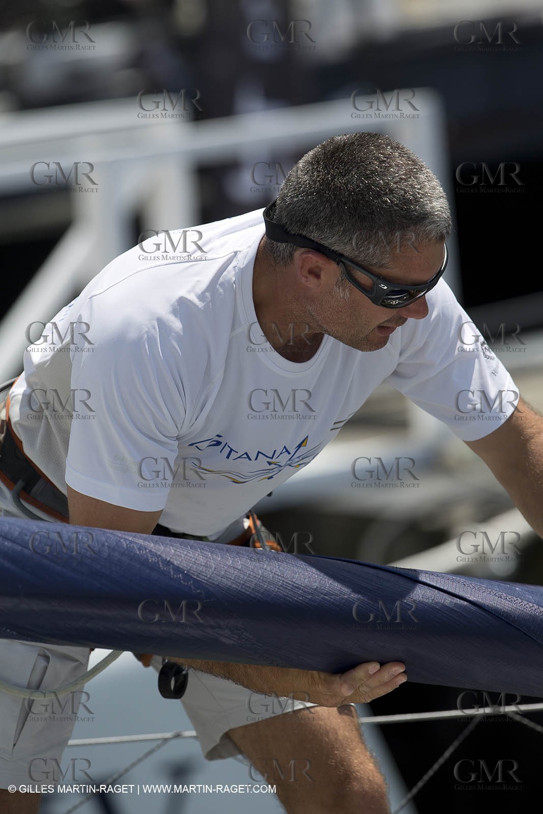 05 07 2012 - New York (USA) - Ocean Krys Race - Speed runs in fornt of NY city