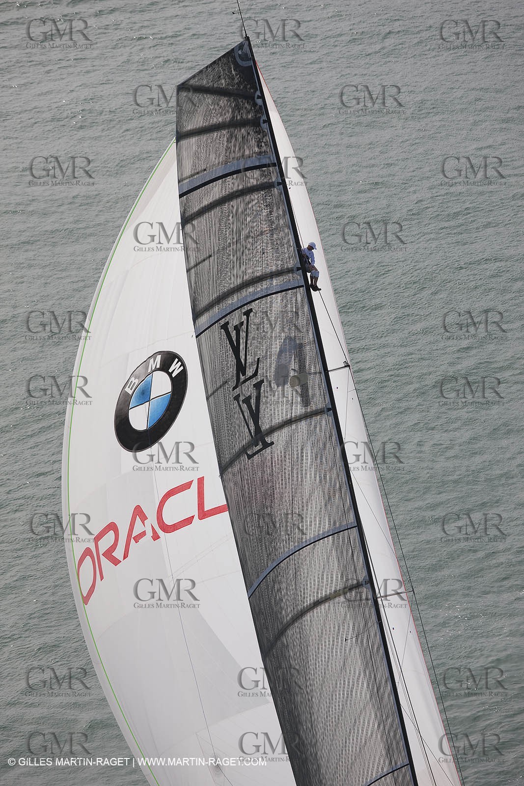 29 01 2009 - Auckland (NZL) -  Louis Vuitton Pacific Series - BMW ORACLE Racing - Training
