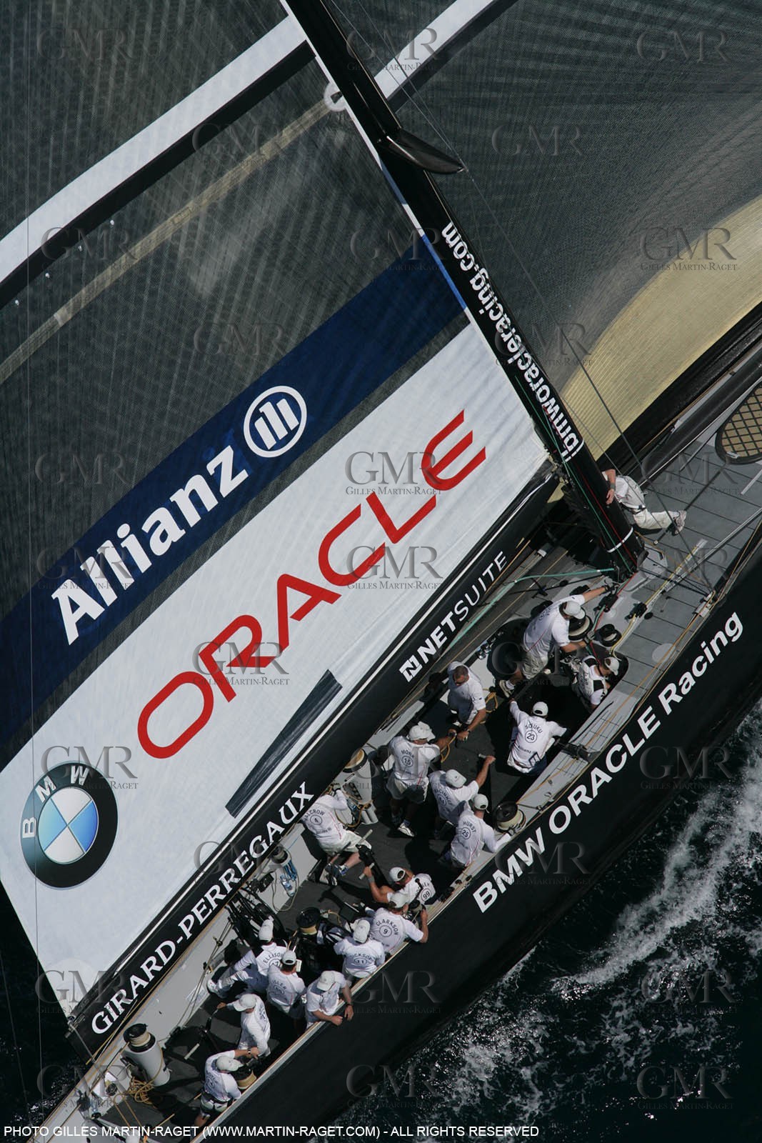 09 05 2007-Valencia (Spain)- 32nd America's Cup - Louis Vuitton Cup - RR2 - Day 11 - BMW ORACLE Racing