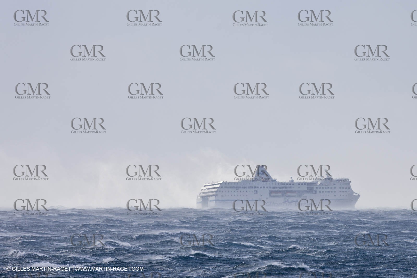 25 10 2010 - Marseille (FRA,13) - Navires au mouillage en raison d'un grève du personnel portuaire