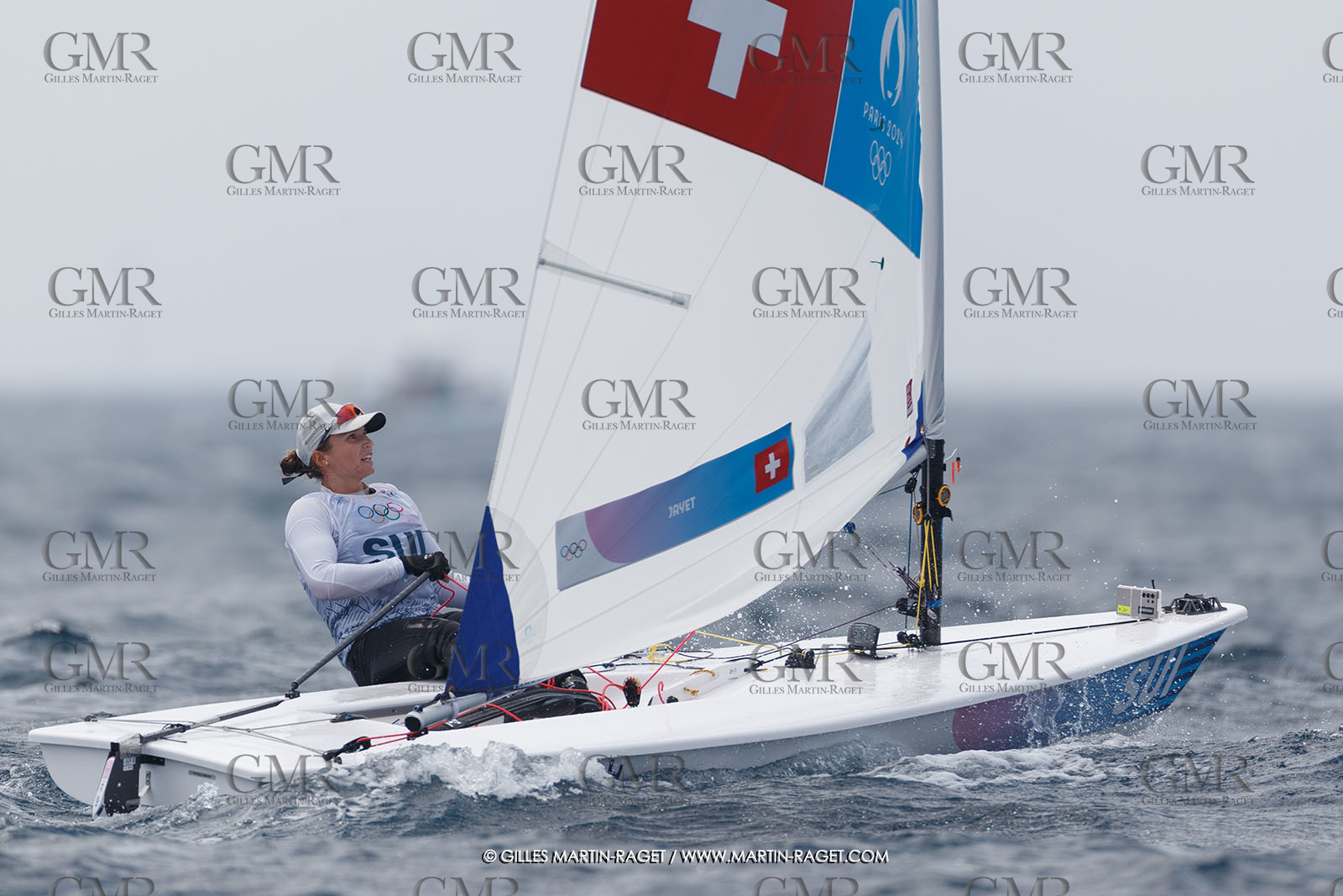 07 08 2024, Marseille (FRA), Paris 2024 Olympic Games, Sailing, Race Day 10, ILCA Medals races
