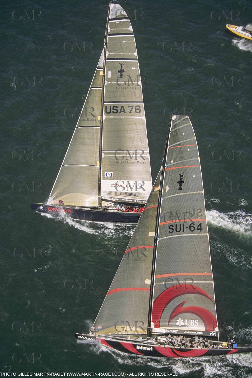 Yacht racing, 31st America's Cup 2003, Auckland (NZL) , Alinghi