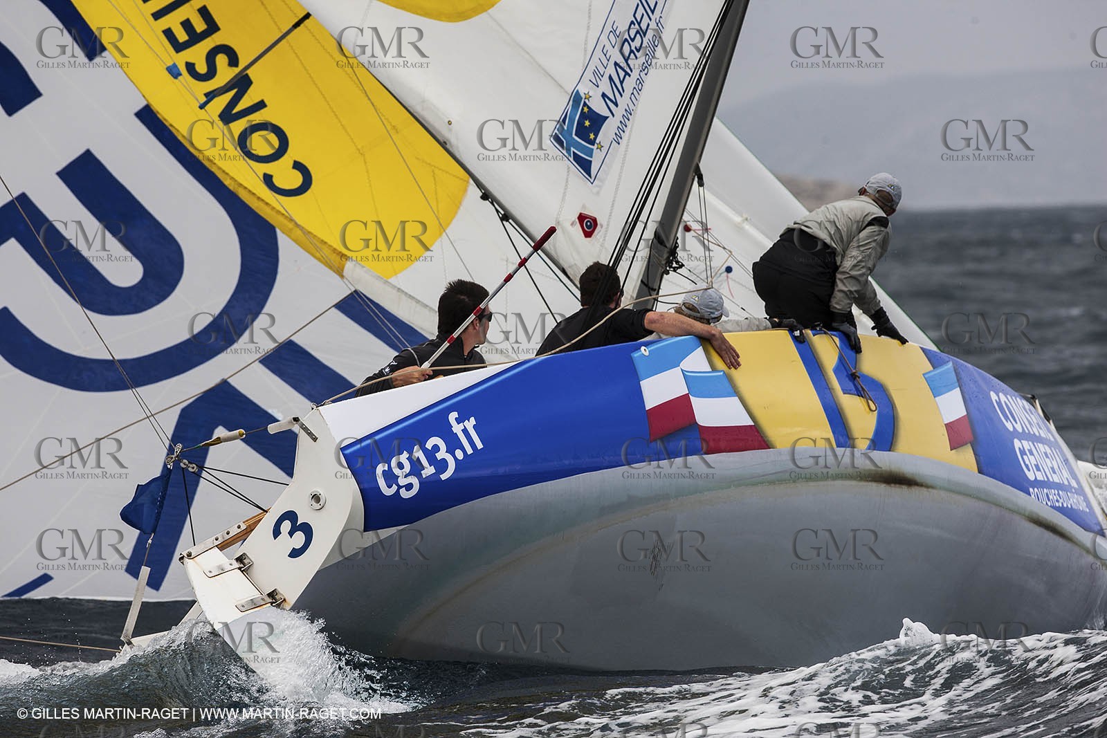 24 09 2012 - Marseille (FRA,13) - Alpari World Match Race Tour - Match race France 2012 - Day One - Round Robin