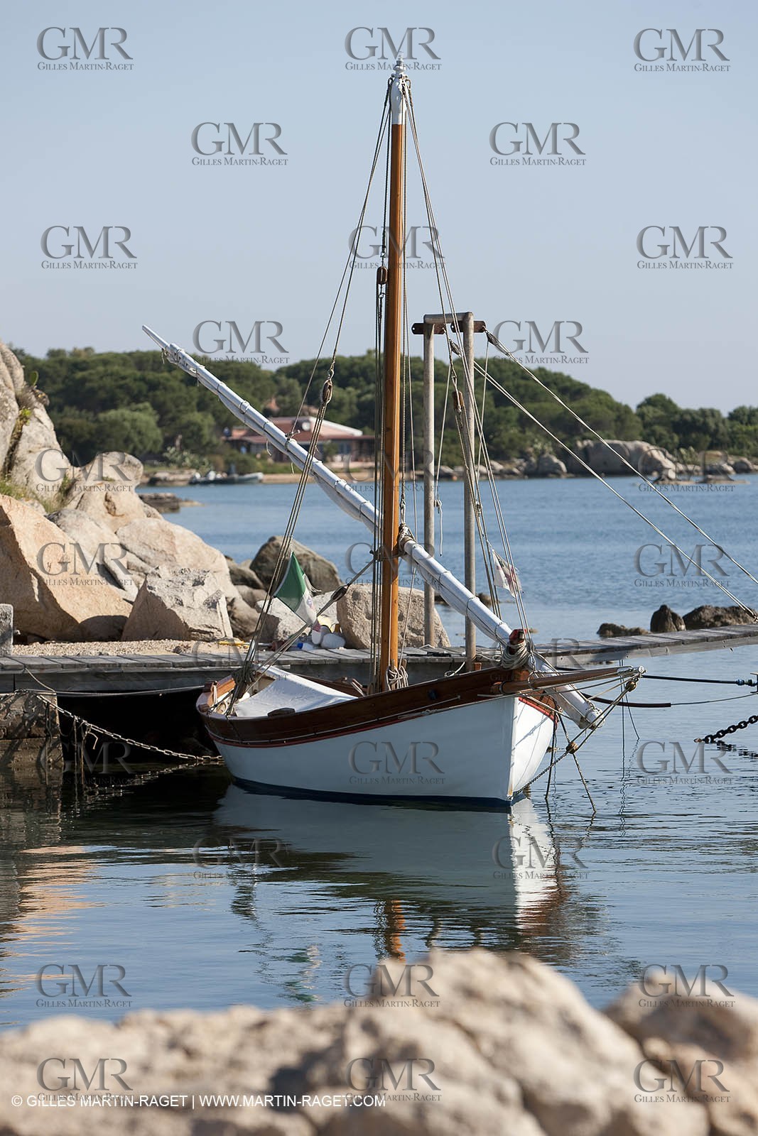 19 05 2010 - La Maddalena (ITA, Sardinia) - Carrano boatyard and Passo della Moneta Marina