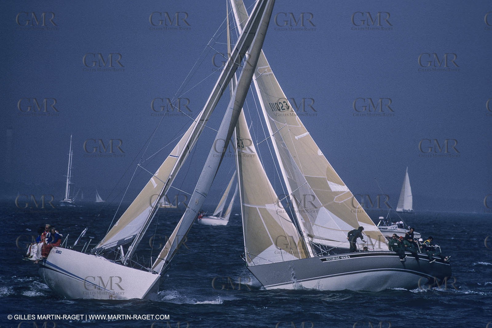Sailing, Yacht Racing, Admiral's Cup, Cowes Week, Cowes (UK, IOW)