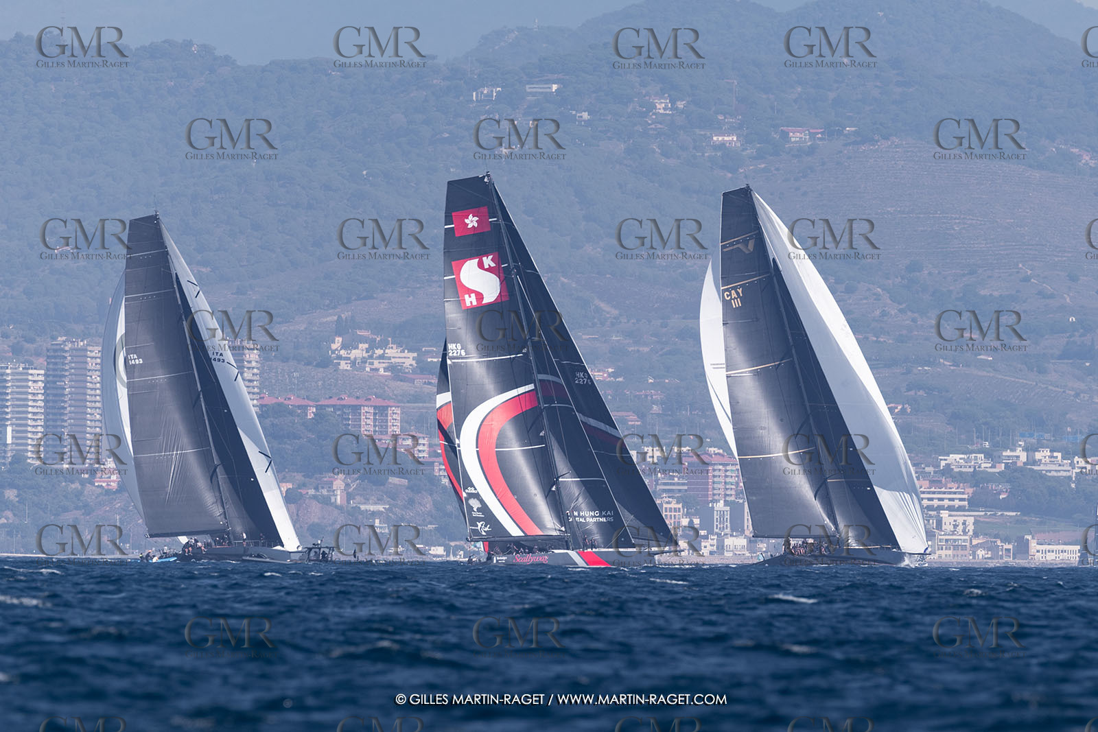 26 09 2024, Barcelona (ESP), 37th America's Cup, Louis Vuitton Cup Final, Race Day 1