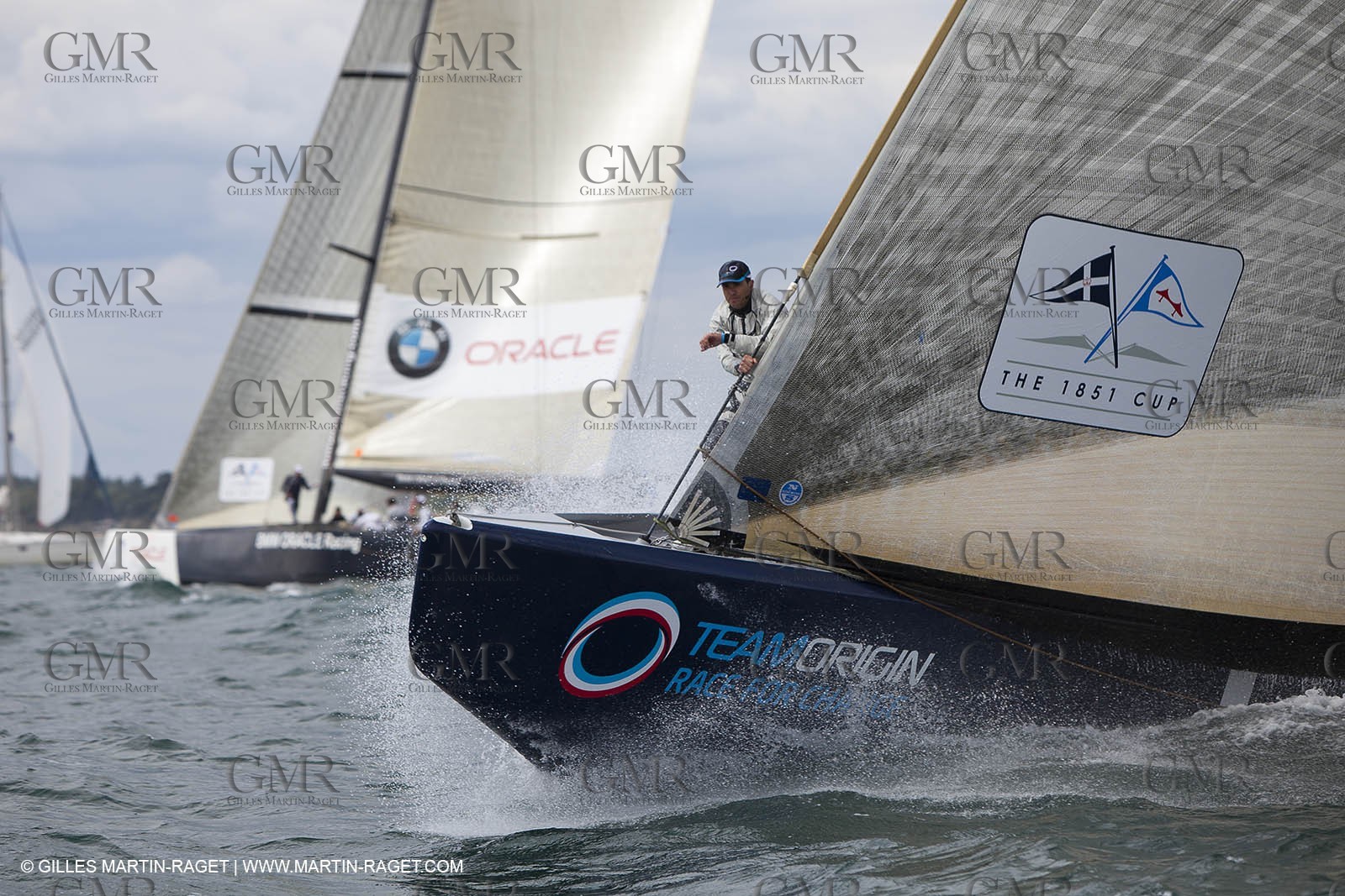 02 08 2010 - Cowes (UK, IOW) - The 1851 Cup -  BMW ORACLE Racing - Training Day.