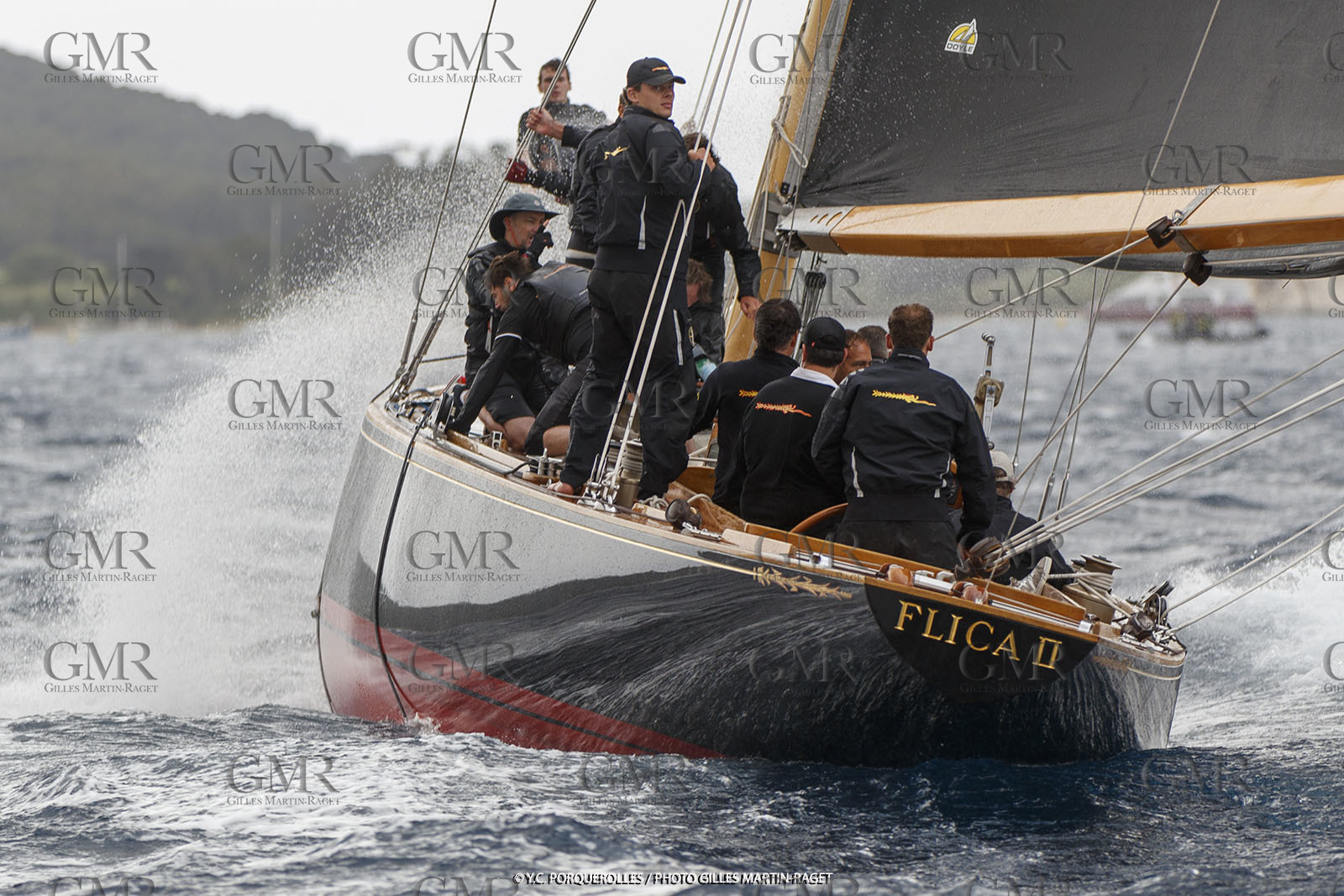 19 06 2024, Porquerolles Island (FRA), Championnat du monde des 12 m JI 2024, Race Day 1