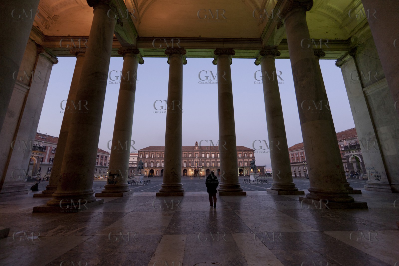 24 02 2012 - Naples (ITA) - 34th America's Cup - America's Cup World Series Naples 2012 - Naples Preview - Basilico San Francesco di Paola - Piazza Plebiscito