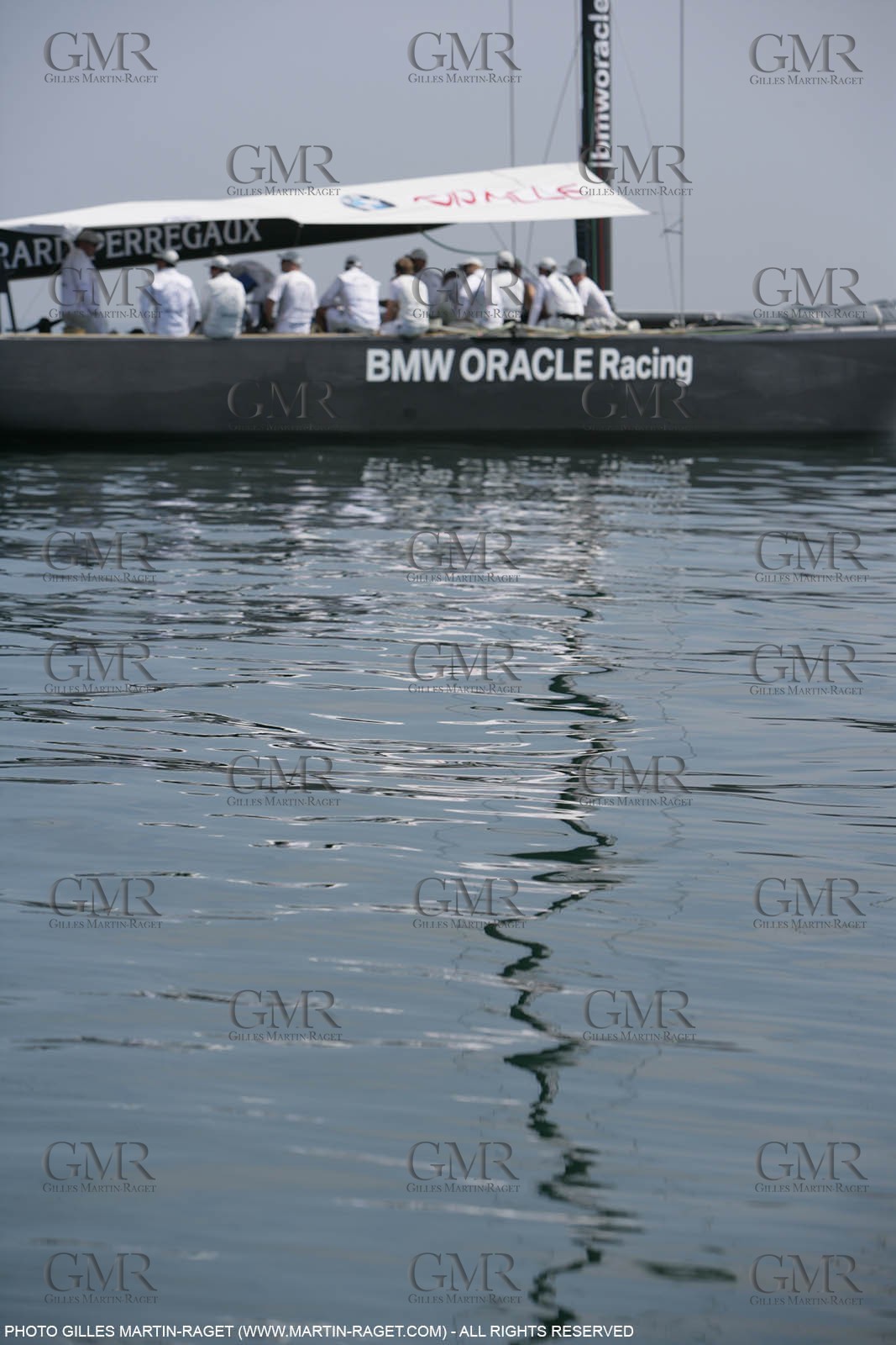 18 04 2007-Valencia (Spain)- 32nd America's Cup - Louis Vuitton Cup - RR1 - DAY 3 - BMW ORACLE Racing