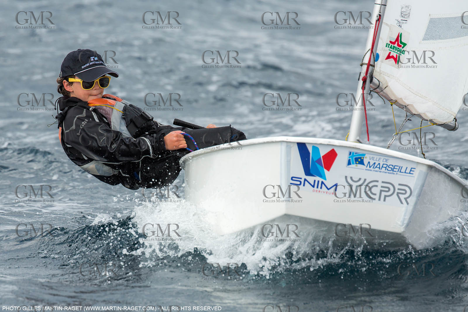 15 04 2016, Marseille (FRA,13), SNIM Dériveurs, Coupe Internationale de Printemps Optimist, Final Day
