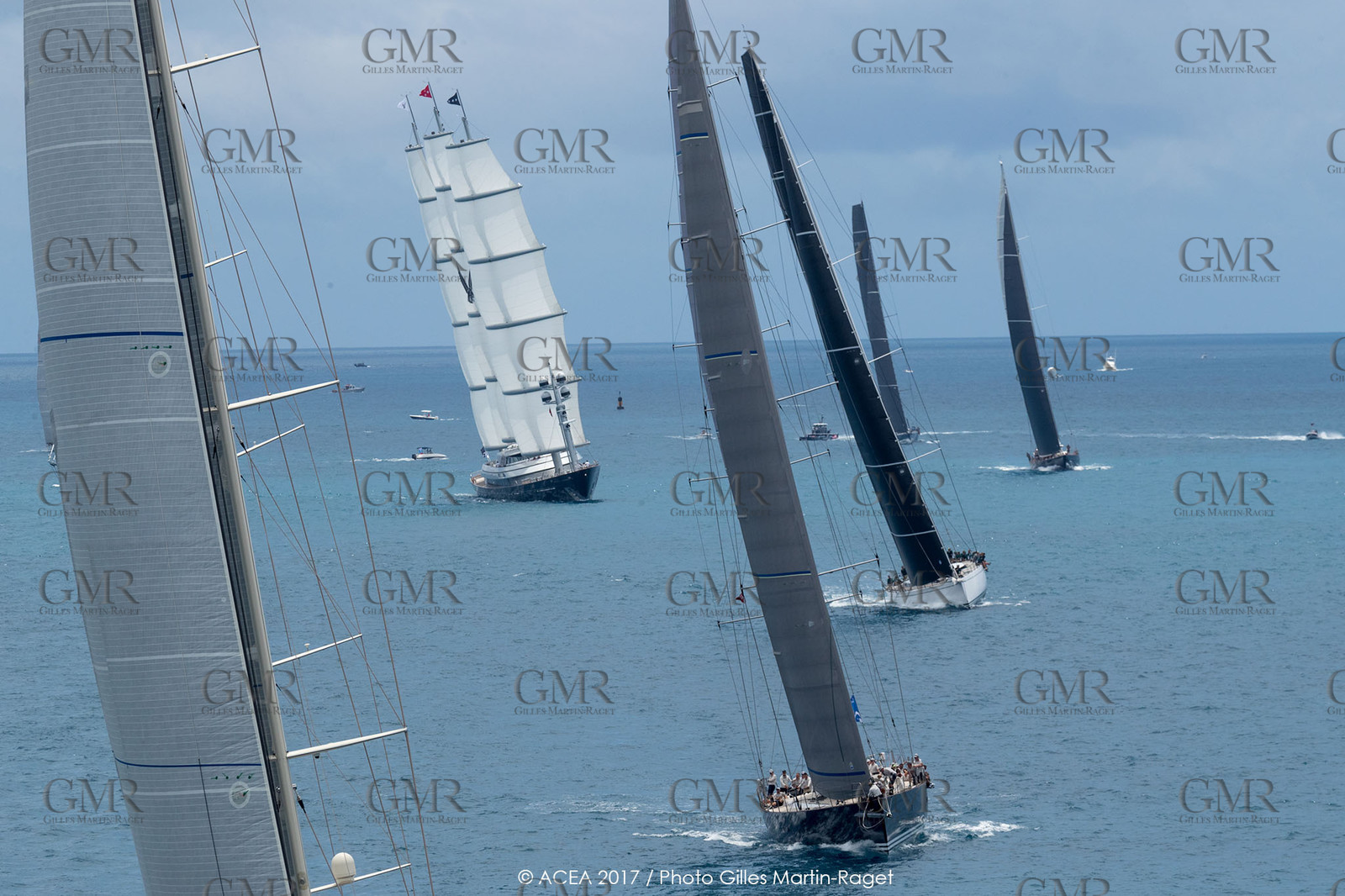 15 06 2017 - Bermuda (BDA) - 35th America's Cup Bermuda 2017 - Super Yacht America's Cup Regatta, Day 3