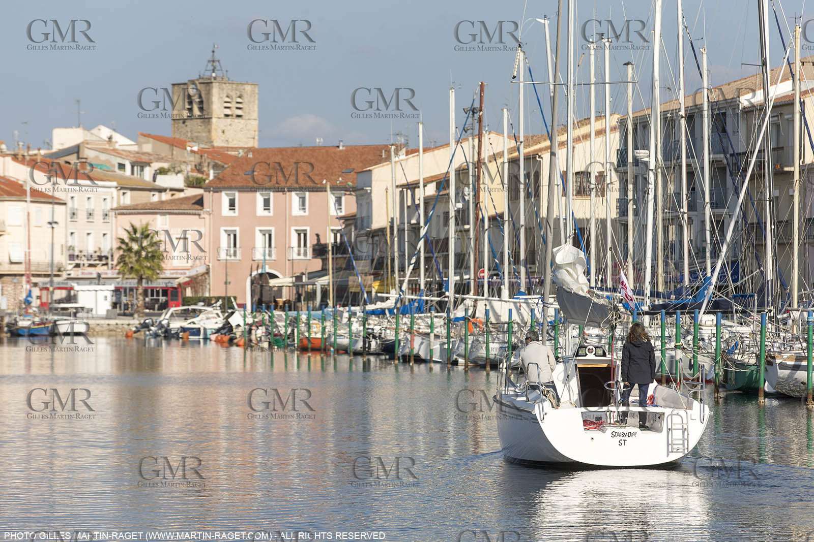 28 01 2016, Sète (FRA,34), Cruising on Thau Basin, Mèze
