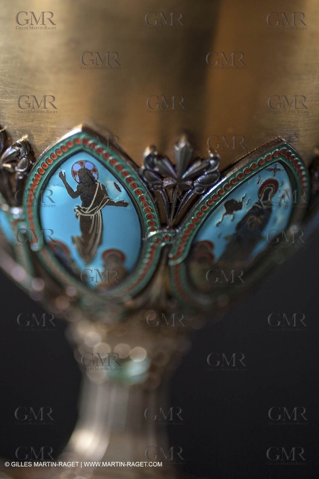 04 02 2013 - Marseille(FRA,13), Notre Dame de la Garde,liturgical silverware