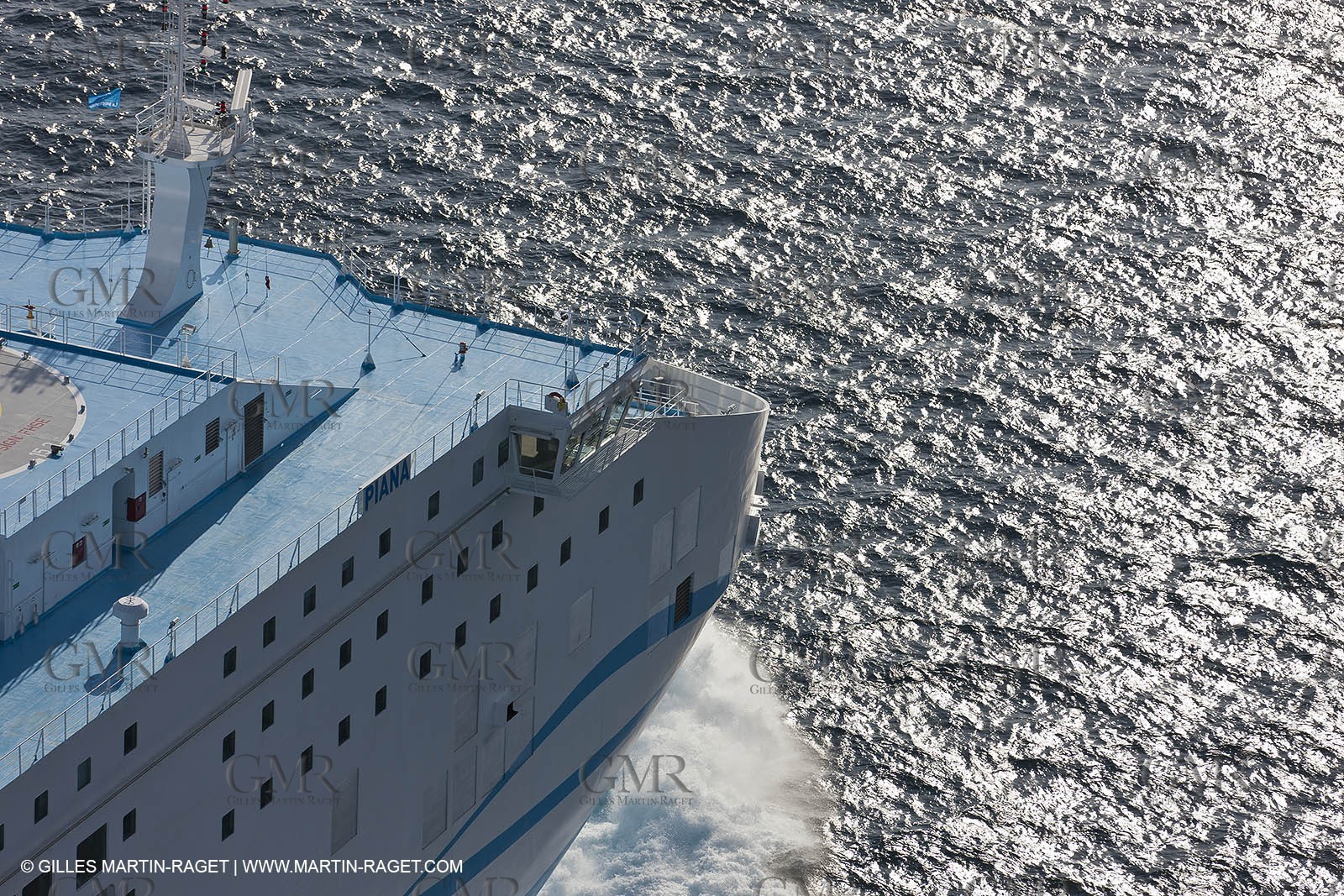 14 01 2012 - Marseille (FRA,13) - La Meridionale shipping company - the Piana off Marseille and the Calanques