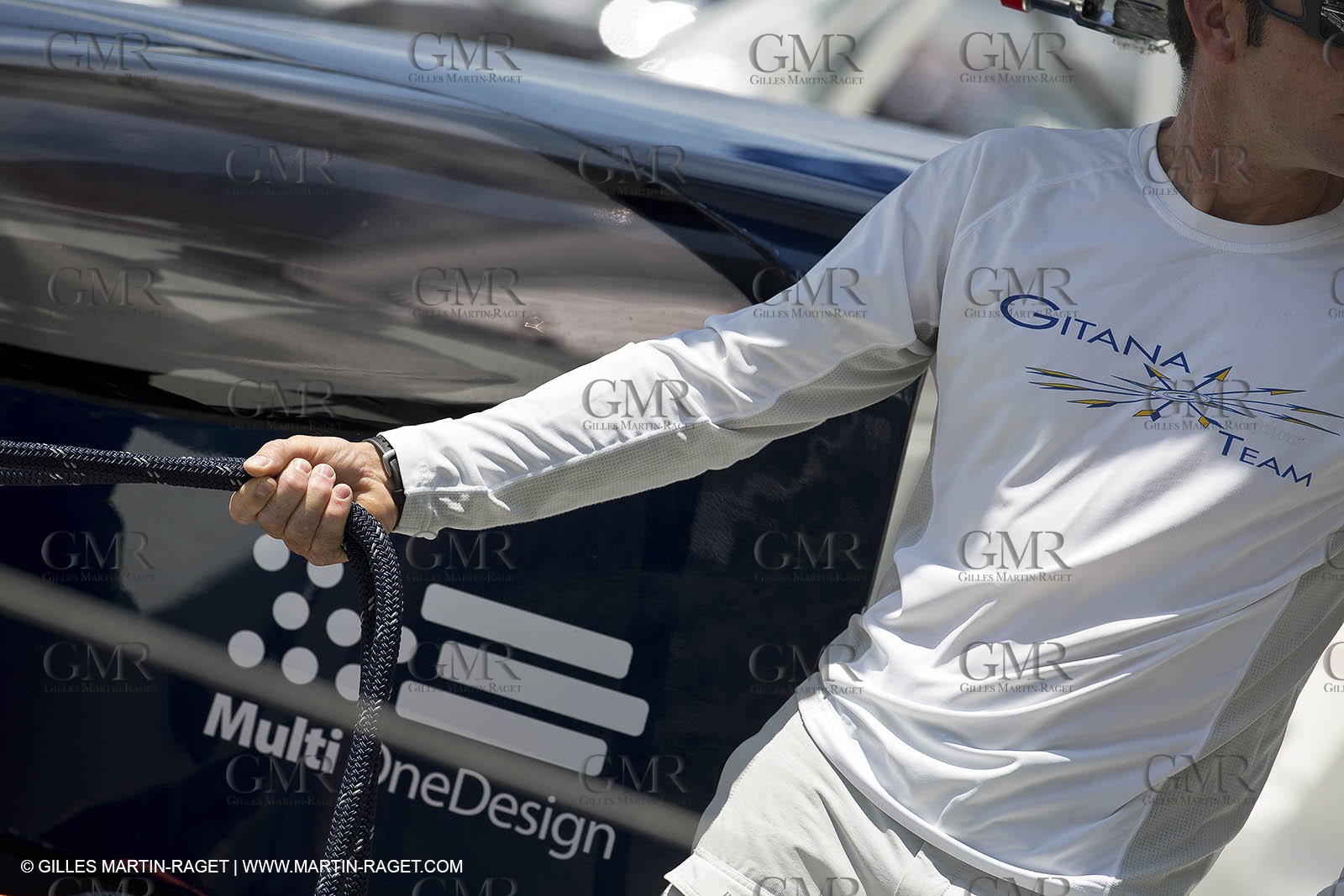 05 07 2012 - New York (USA) - Ocean Krys Race - Speed runs in fornt of NY city