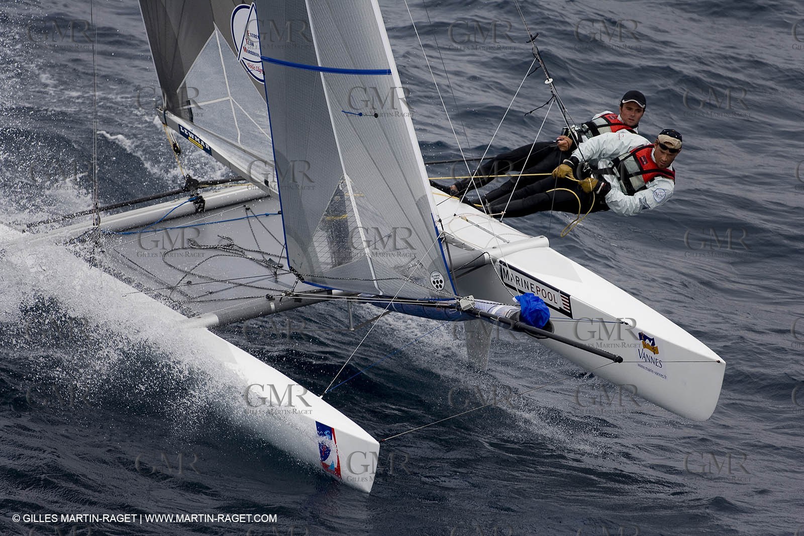26 04 2007 - Semaine Olympique Française 2007 - Hyères - Jour 5 - Team France - Tornado - BESSON-JARLEGAN