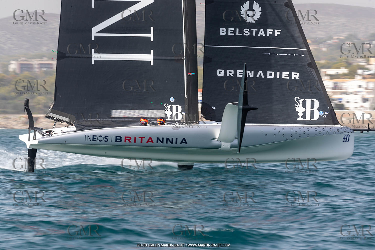 15 09 2023, Vilanova i La Geltru (ESP), 37th America's Cup, Preliminary Regatta N° 1, Race Day 3